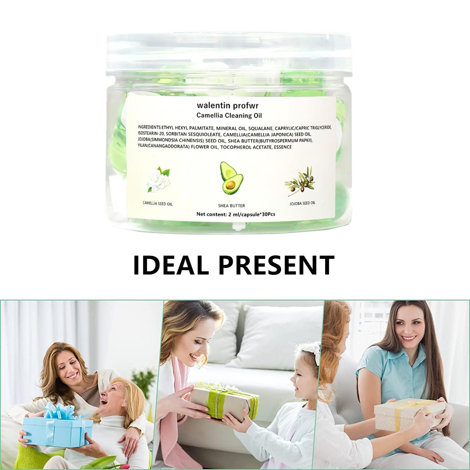 Olio Detergente per viso, 30 pezzi, Viaggi Nutriente Mini Rimozione Trucco Olio Detergente per tutti i tipi di pelle, Confezionati Singolarmente, Portatile