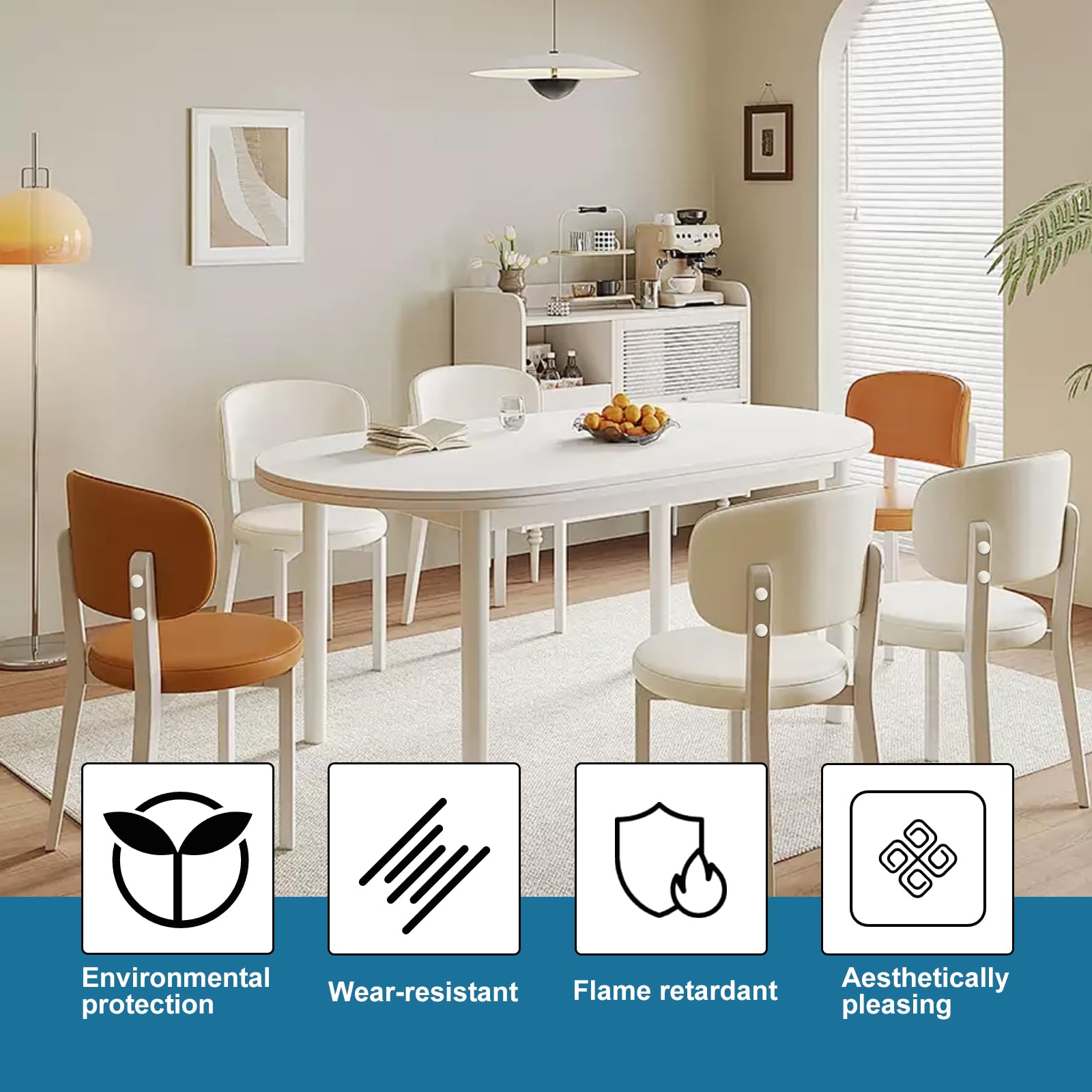 170PCS White Plastic Hole Plug Set- 7 Sizes (5-25mm) Reusable Screw Caps for Cabinets Cabinet Furniture and DIY - Image 4