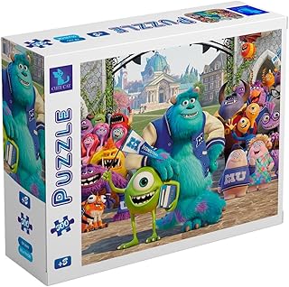 Cute Cat Monsters University Puzzle - Pack of 300 Pieces
