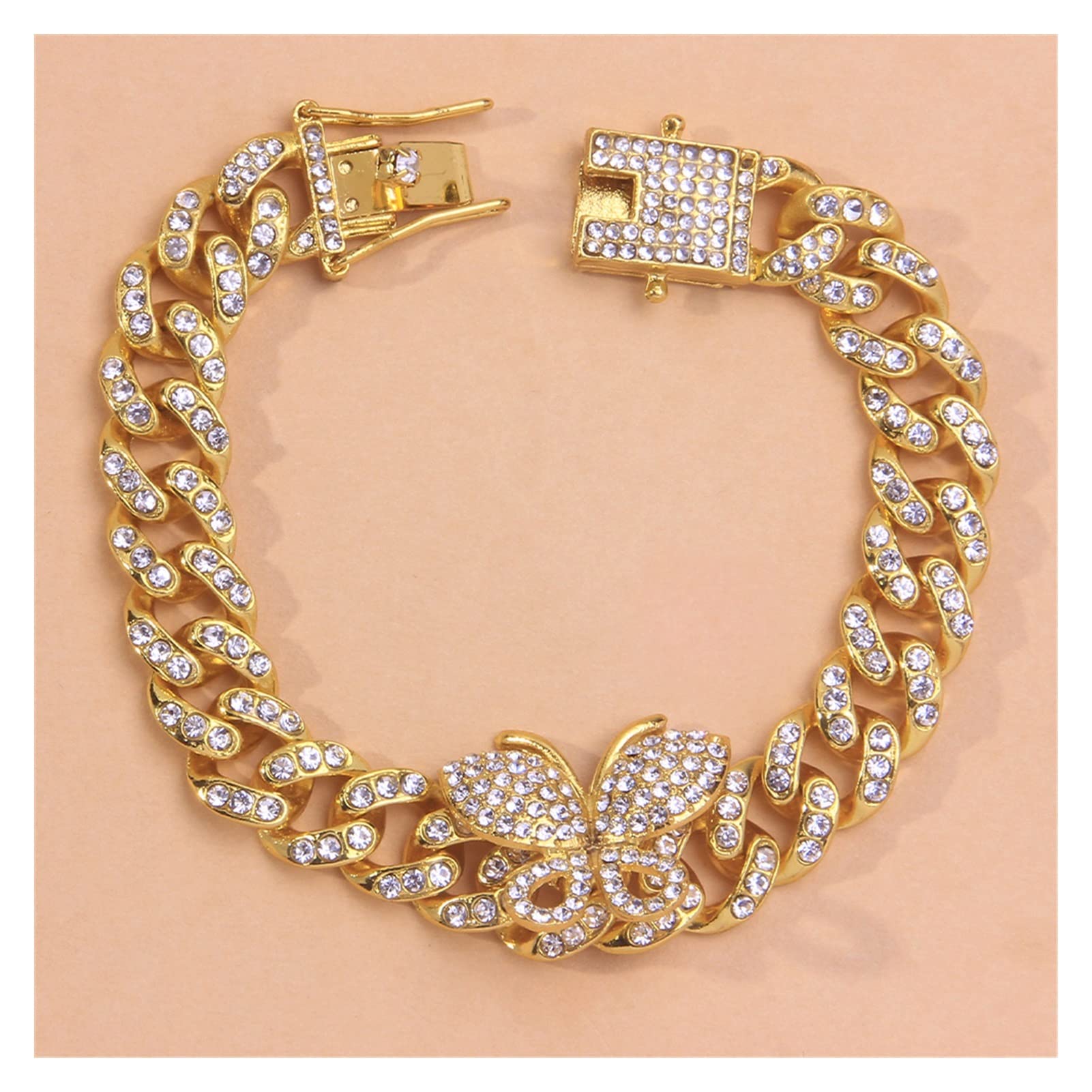 Fußkettchen/Fußkettchen Kristall-Fußkettchen für Damen und Herren, Armband am Bein, Fußgliederkette, Fußkettchen, klobiger Schmuck, Sandale, Knöchelarmbänder (Farbe: D)