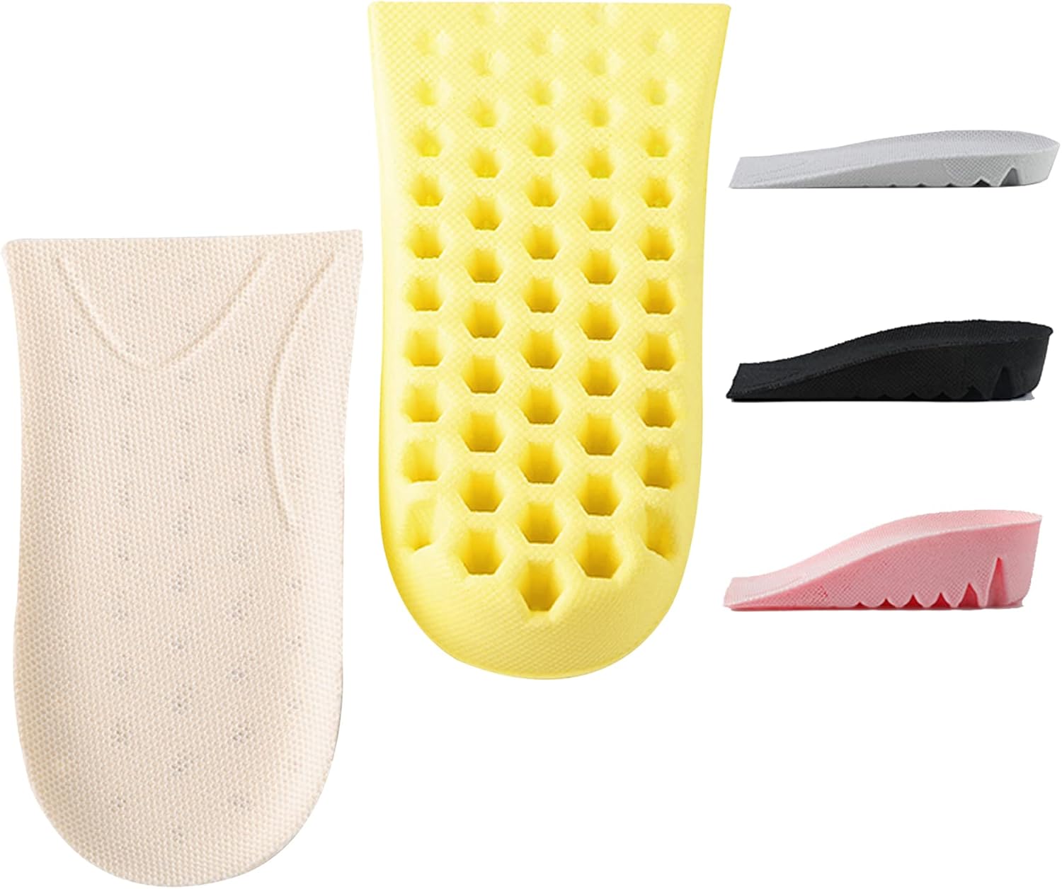 Buy LTOHOE Height Increase Insoles, Heel Shoe Lifts for Achilles Tendonitis and Leg Length