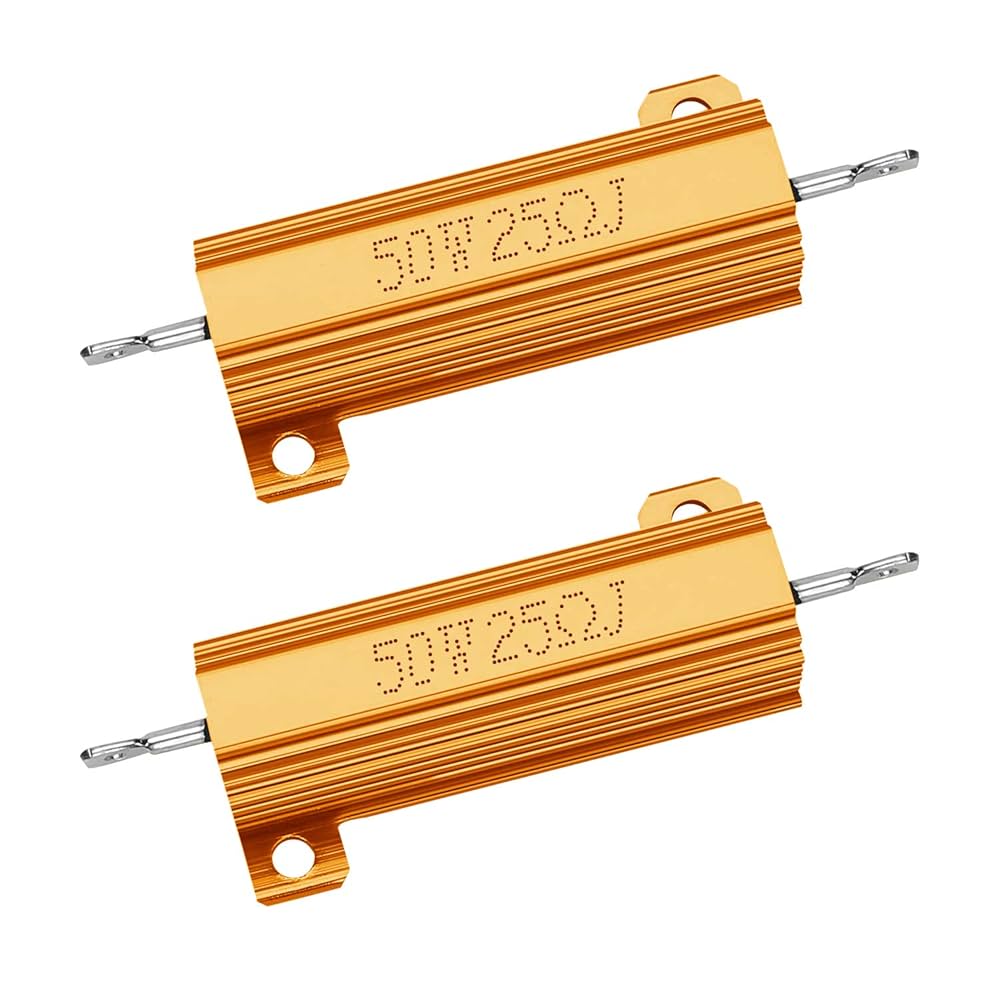 「SWINGING CIRCUIT」nanosounds TiToeKi Resistor 50W 25 Ohm Aluminum Case Wirewound Screw