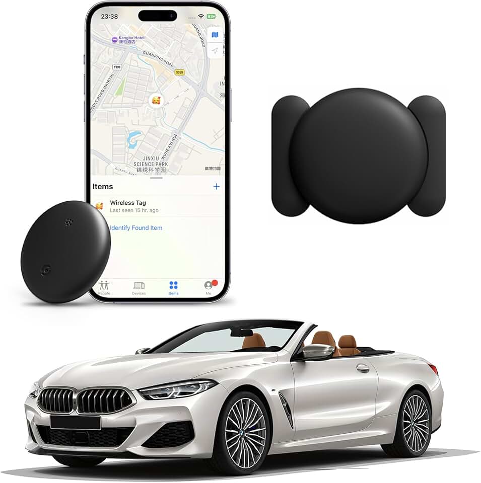 Mini Rastreador Gps para Veículos, Localizador Veicular Oculto com Capa Magnética, Rastreamento Global Em Tempo Real, Localizador de Itens Como Animais de Estimação, Chaves E Carteiras