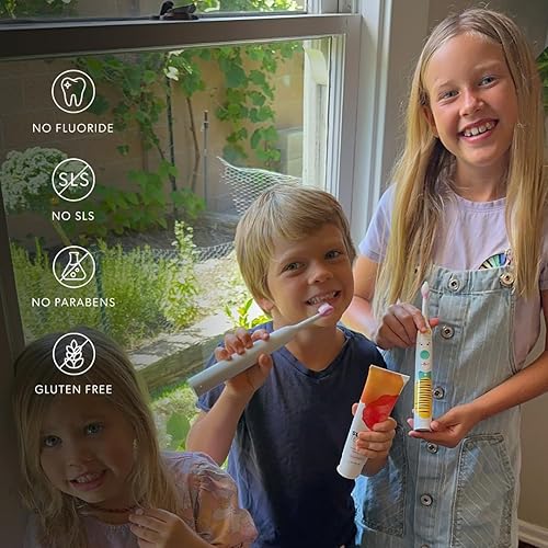 Miniatura 6 de SuperTeeth Pasta dental mineral prebiótica para adultos y niños Antiplaca Hidroxiapatita Libre de flúor Libre de SLS Remineralizante Cuidado