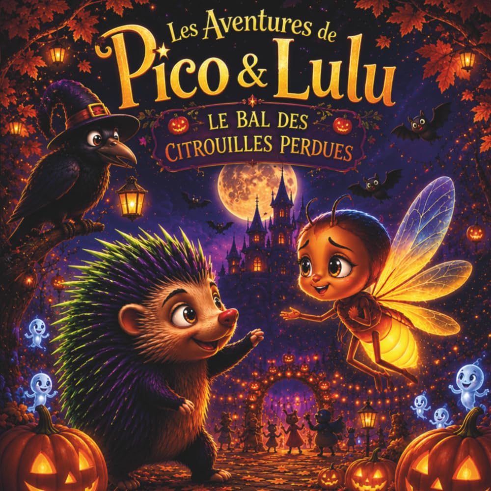 Pico & Lulu – LE BAL DES CITROUILLES PERDUES: Le mystère de la Flamme des Citrouilles (Les Aventures de Pico & Lulu)