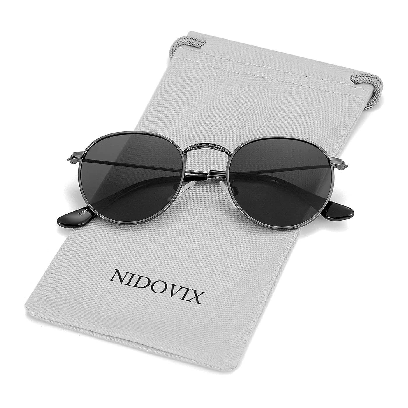 Kids Polarized Sunglasses Classic Metal Frame for Baby Boys Girls Age 0-18