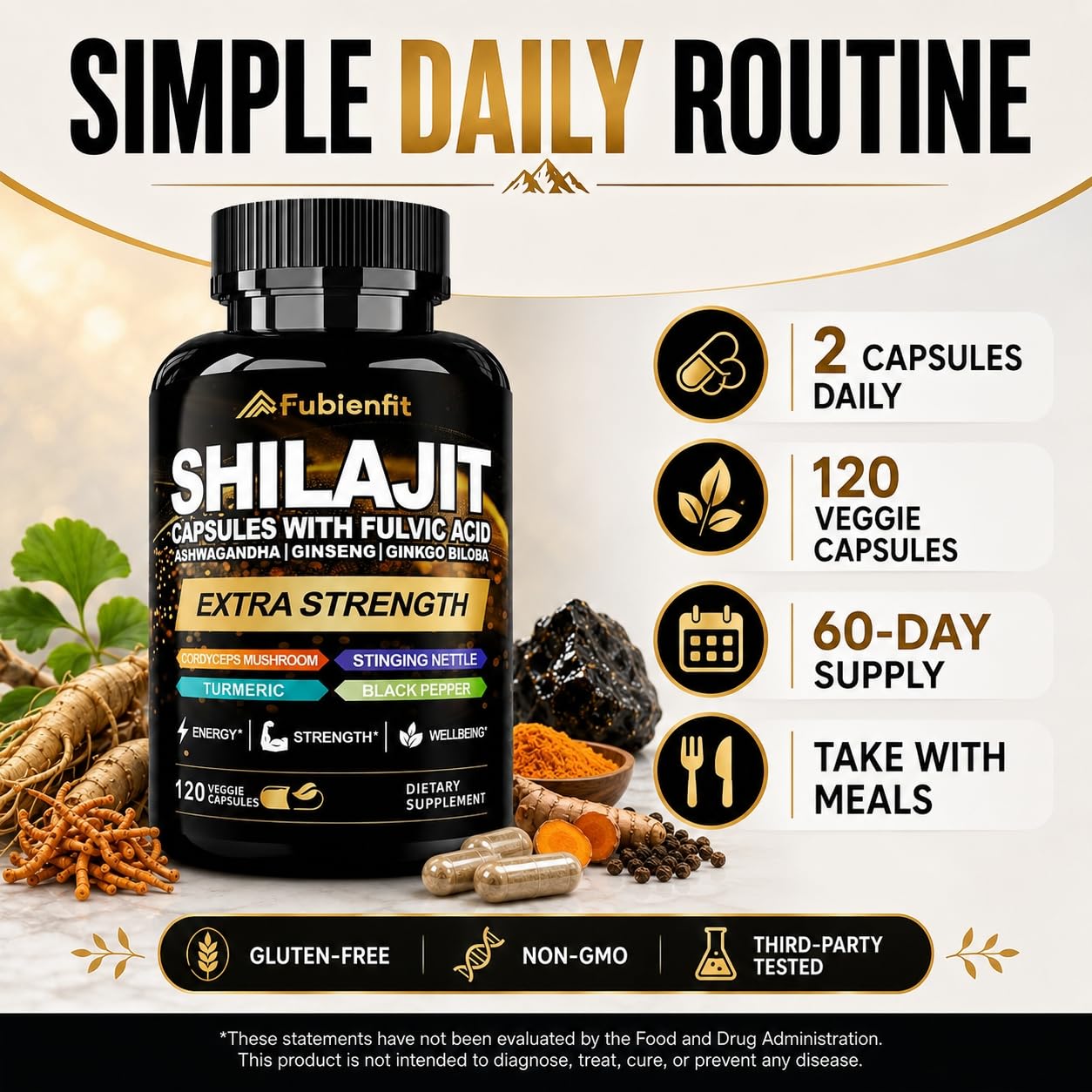 Shilajit Capsules with Fulvic Acid — Amazon image 7