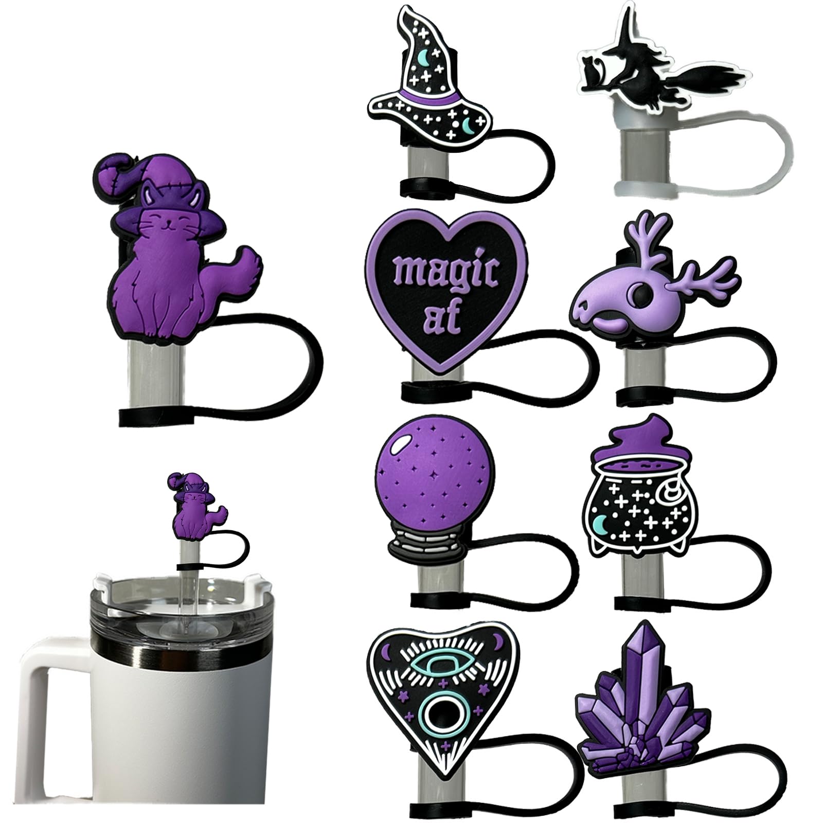 Bling Straw Covers for Stanley Tumblers - FREE SHIPPING -7 Bling Straw Covers for Stanley Tumblers - FREE SHIPPING -7
