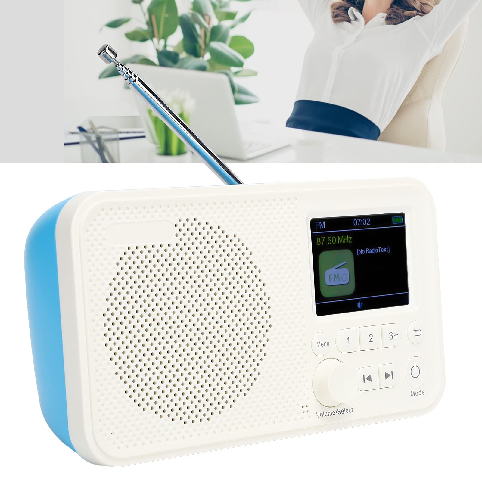 Radio o szerokim zasięgu Programowalne przenośne radio cyfrowe wysokiej jakości dźwięku z kartą pamięci do domu na zewnątrz