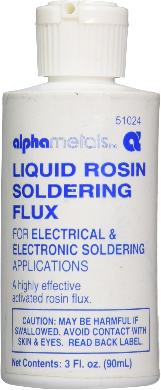 alpha fry AM51024 3-Ounce Cookson Elect Flux Liquid Rosin, No Size, No ...