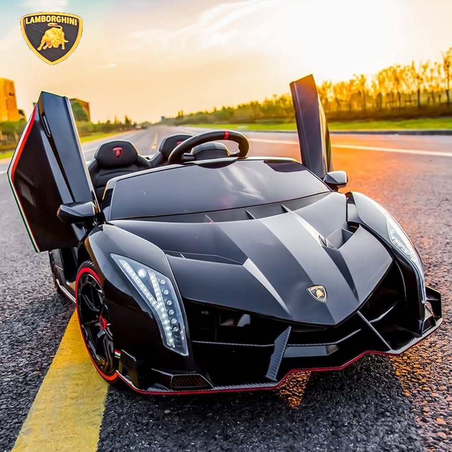 「新品」ランボルギーニスタイル 12V電動キッズカー Amazon.co.jp: NEWQIDA 12v 乗用おもちゃ 子供用 ランボルギーニ
