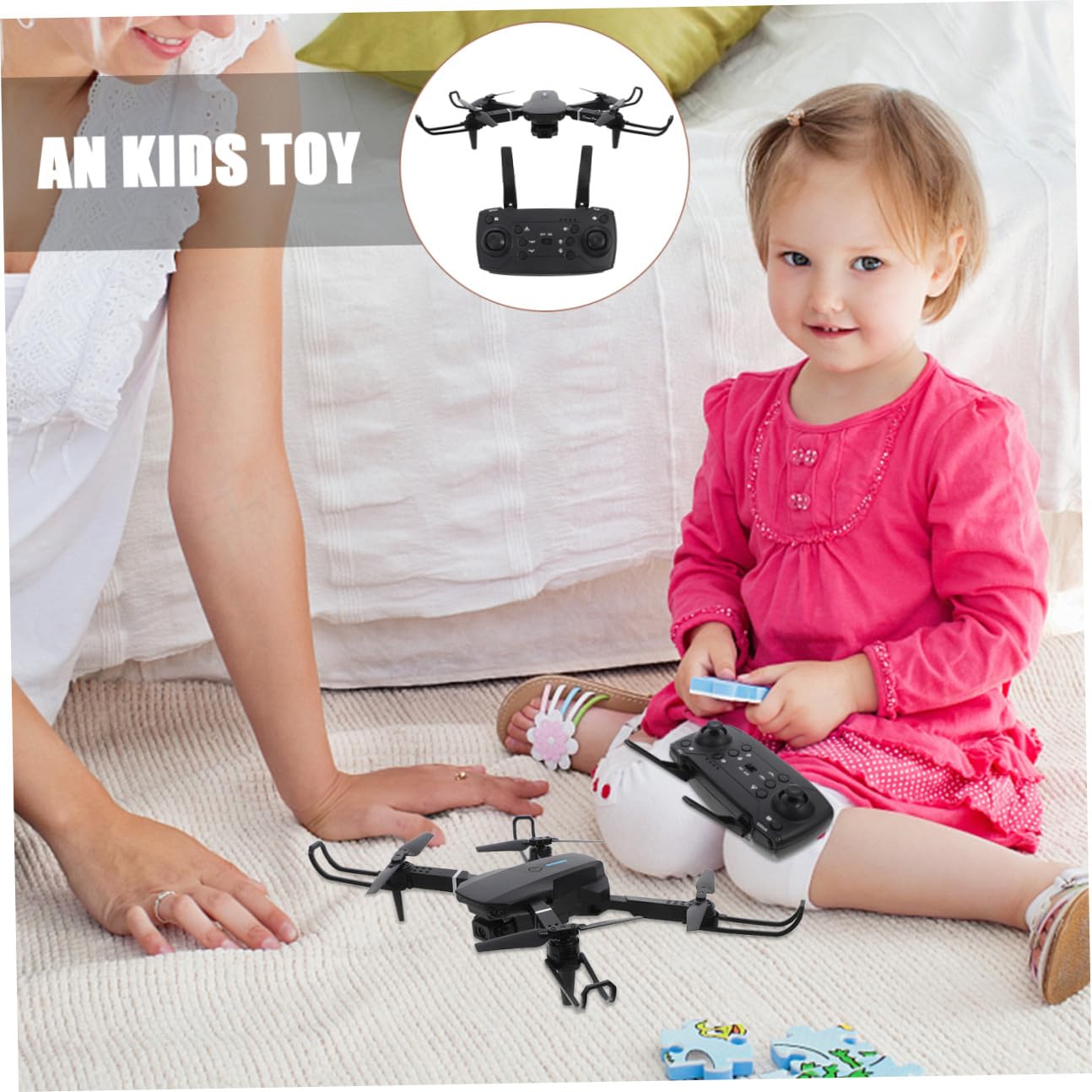 WOONEKY 1 Pc doppio drone aerei radiocomandati aereo radiocomandato caricamento USB giocattoli Drone con fotocamera 1080p quadricottero doppio gps della batteria Giocattolo 4k