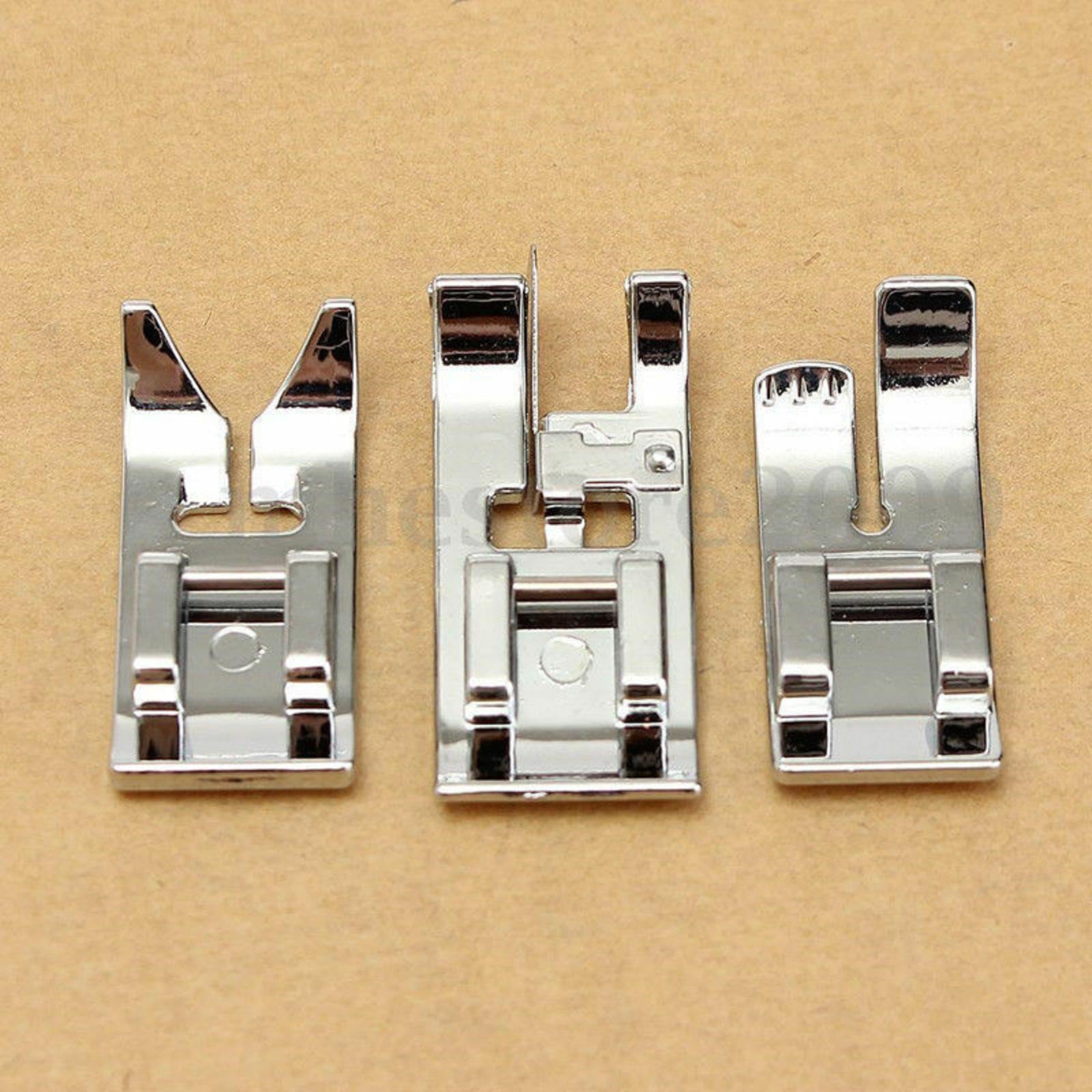 フットプリンター Amazon.com: ZEZEFUFU 14pc Snap-On Presser Foot Set for Viking