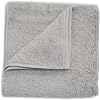 Coyuchi - Cloud Loom Organic Bath Sheet- Cozy, Soft, Luxurious Bath Towels - Fog