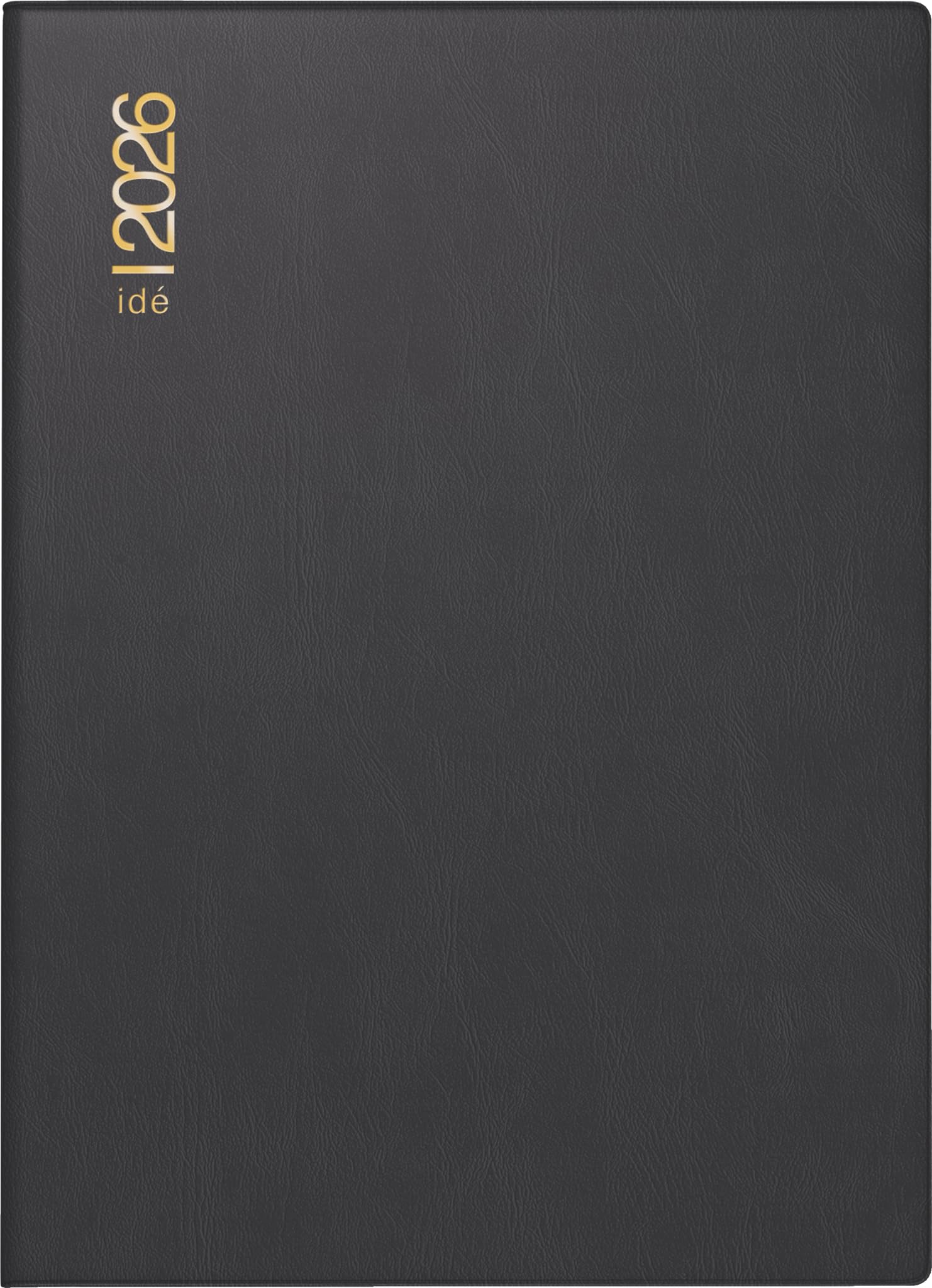 rido/idé Pocket Calendar Mod. perfect/Technik I '26 | A6, Plastic, Black