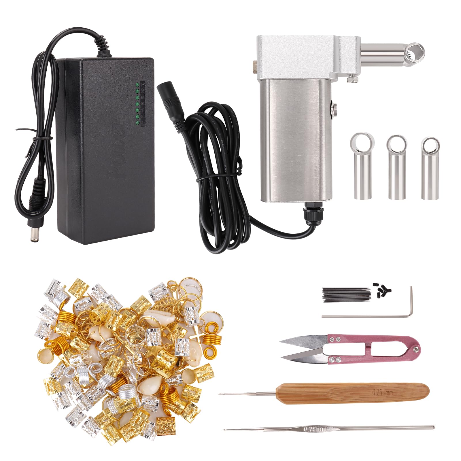 Dreadlock Machine, Portable Handheld Instant Loc Machine for Dreadlocks with the Latest Technology, 1 year warranty