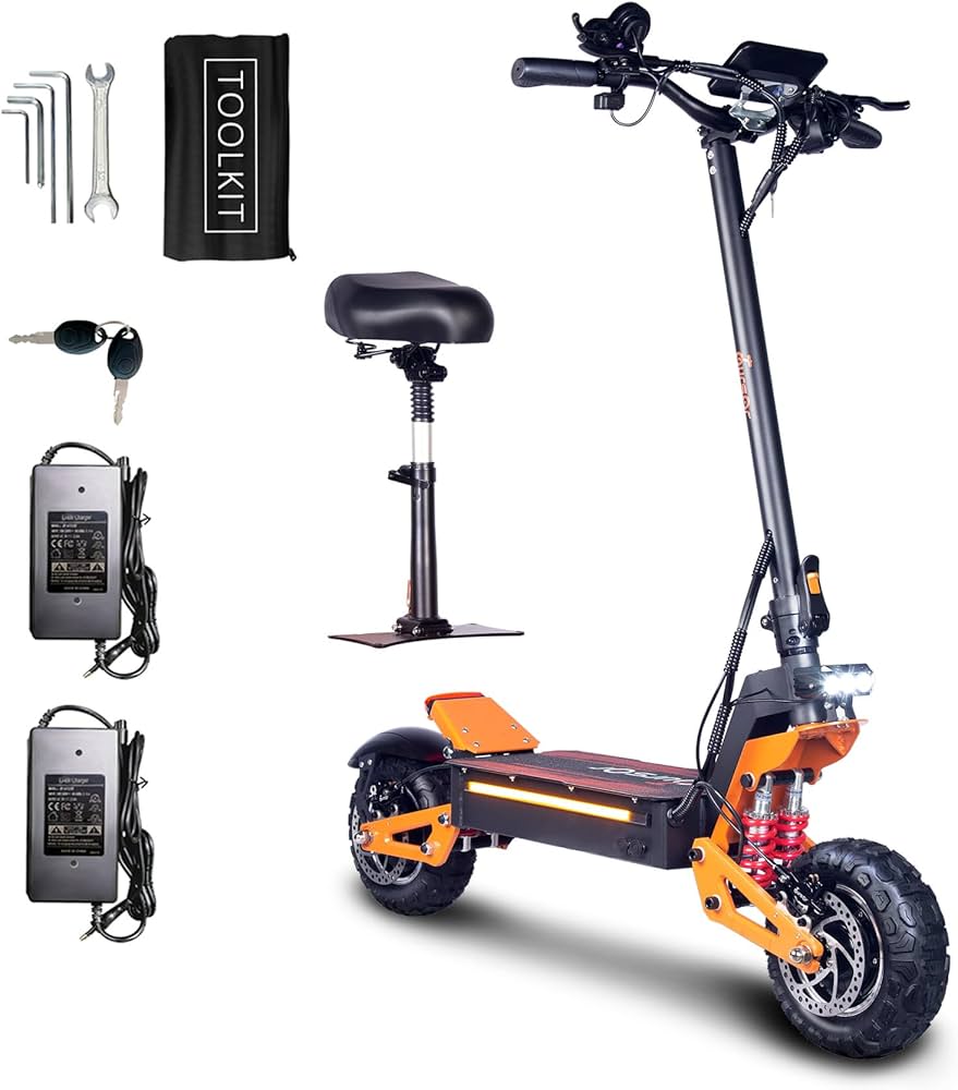 Amazon.com: Toursor Electric Scooter for Adults, 5000W Dual Motor