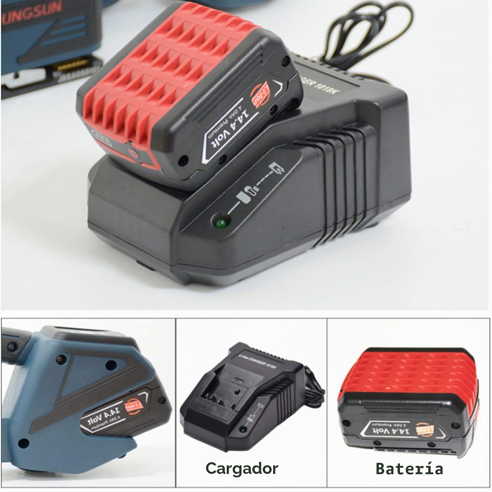 THERES Empacadora eléctrica de Mano, máquina flejadora Completamente automática, Herramienta de Embalaje con Pantalla Digital LED, flejado eléctrico para Correa Pet PP de 13-16mm