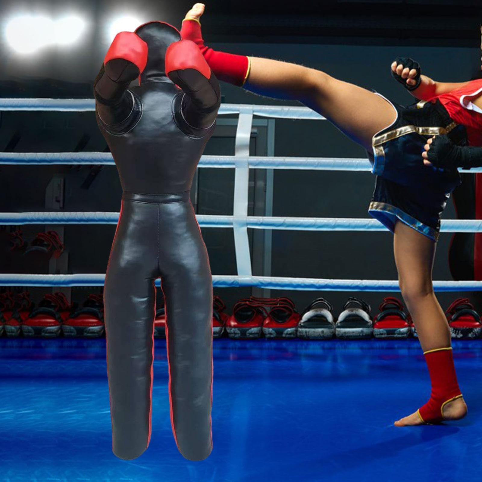 Muñeco de Lucha para niños, Funda para maniquí de Boxeo, compañero de Entrenamiento Profesional para Golpes y lanzamientos, práctica de jiu brasileño