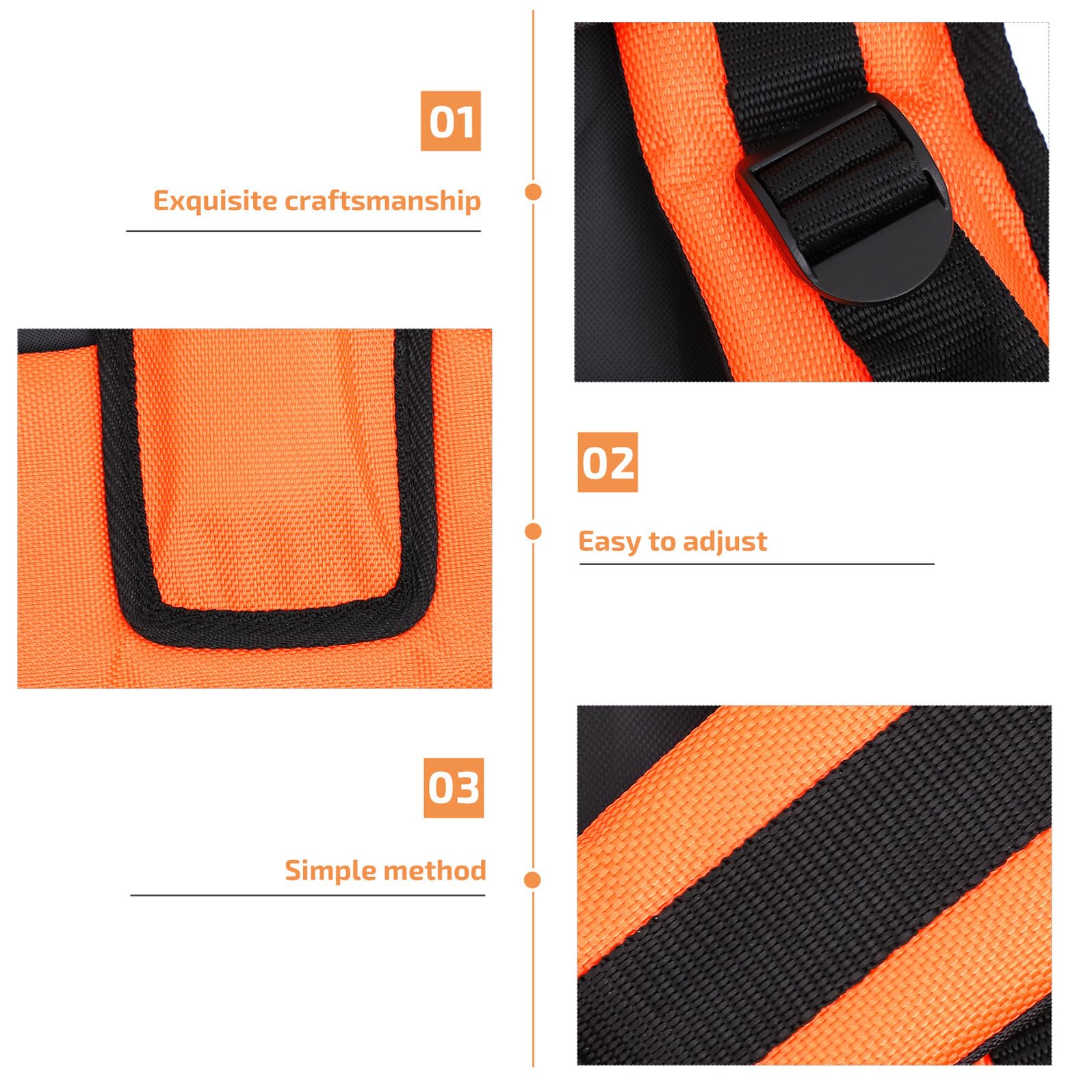 POPETPOP 2 Pezzi Tracolla Doppia Imbottita per Decespugliatore con Cintura per Distribuzione Comfort e Sicurezza Durante Taglio