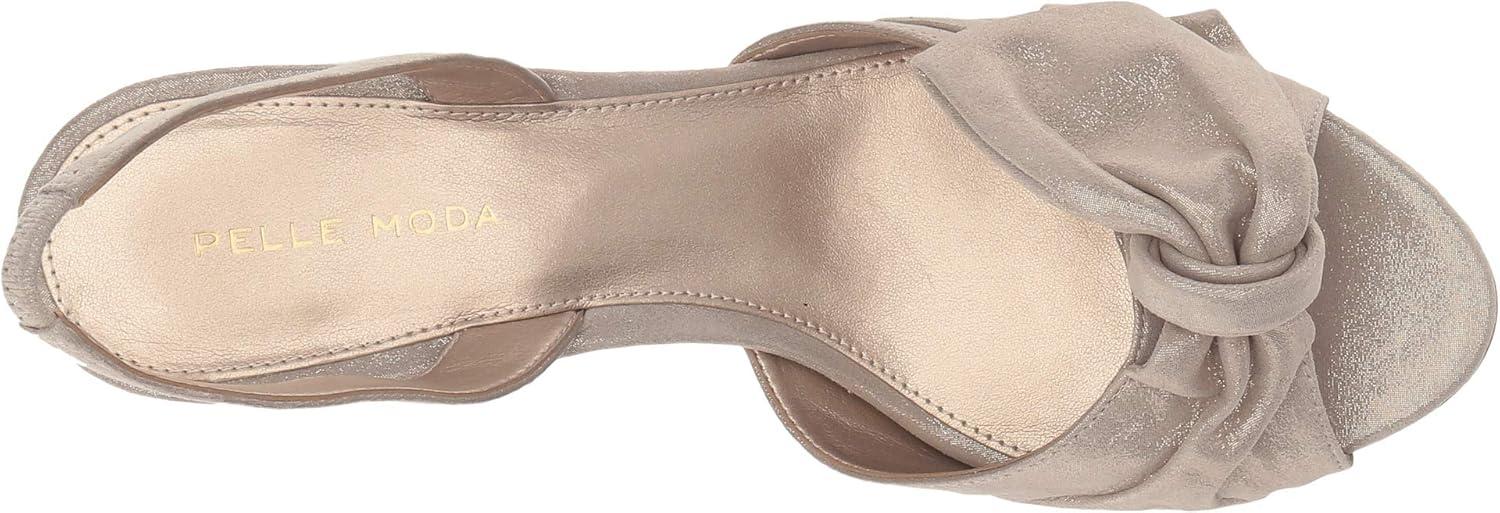 Pelle Moda Lovi Dark Taupe Shimmer Suede 6 - Image 2