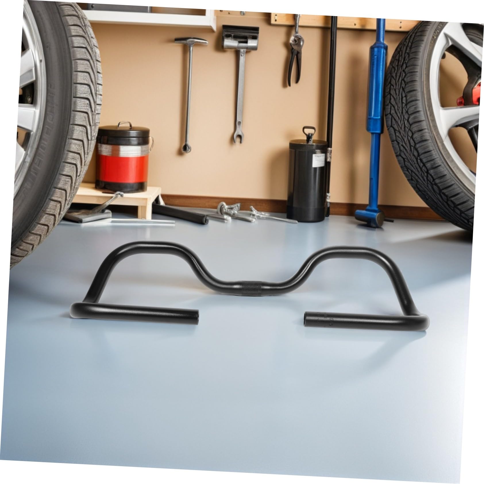 BESPORTBLE Manubrio Farfalla per Mountain Bike Bici da Strada Design Stabile e Ampio Opzioni di Presa Comode Funzione di Rialzo per Comfort Compatibile La Maggior Parte dei Telai delle Bici