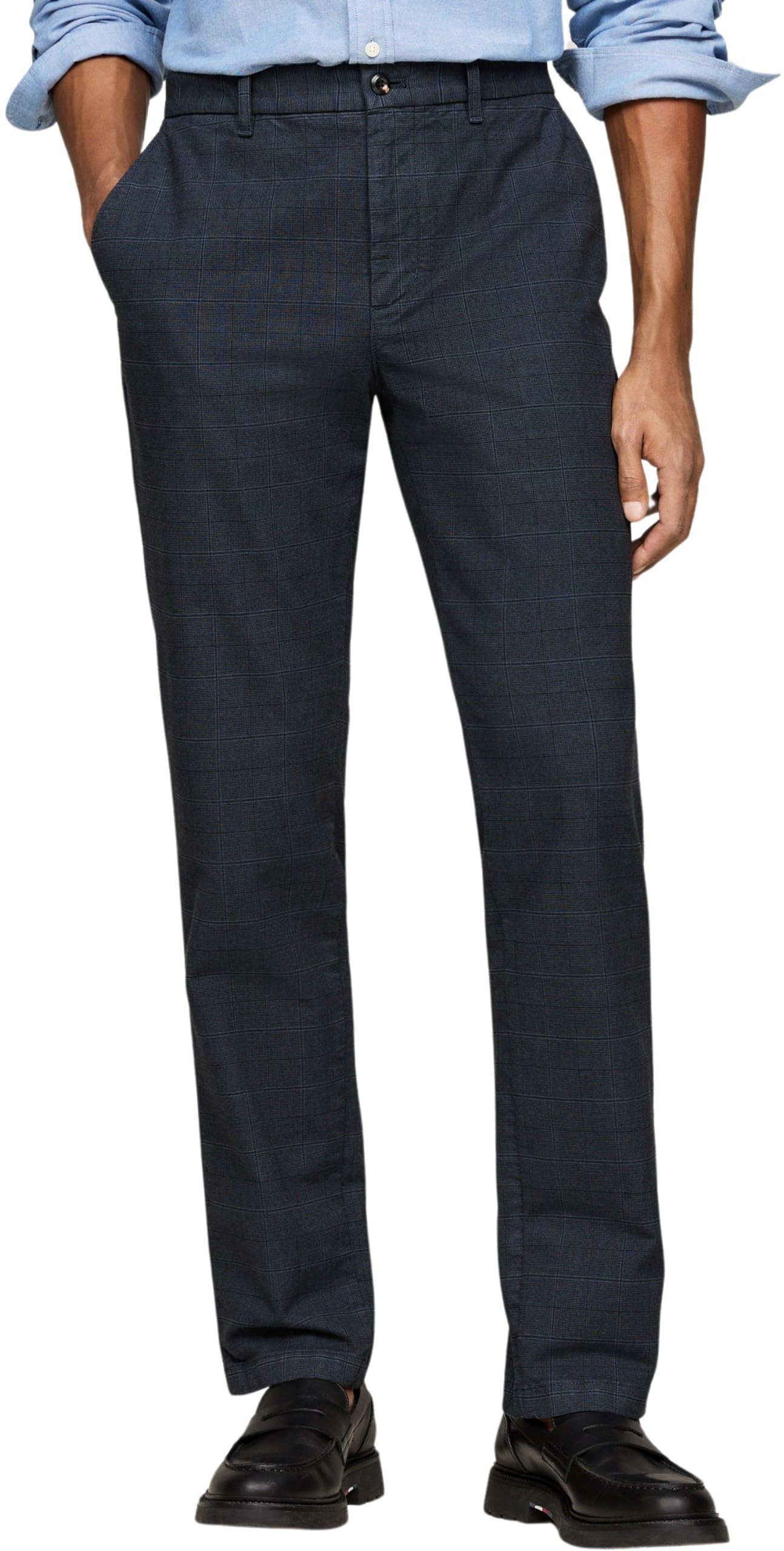 Tommy Hilfiger Men's Denton Straight Fit Chinos, Blue (Desert Sky), 29W/32L
