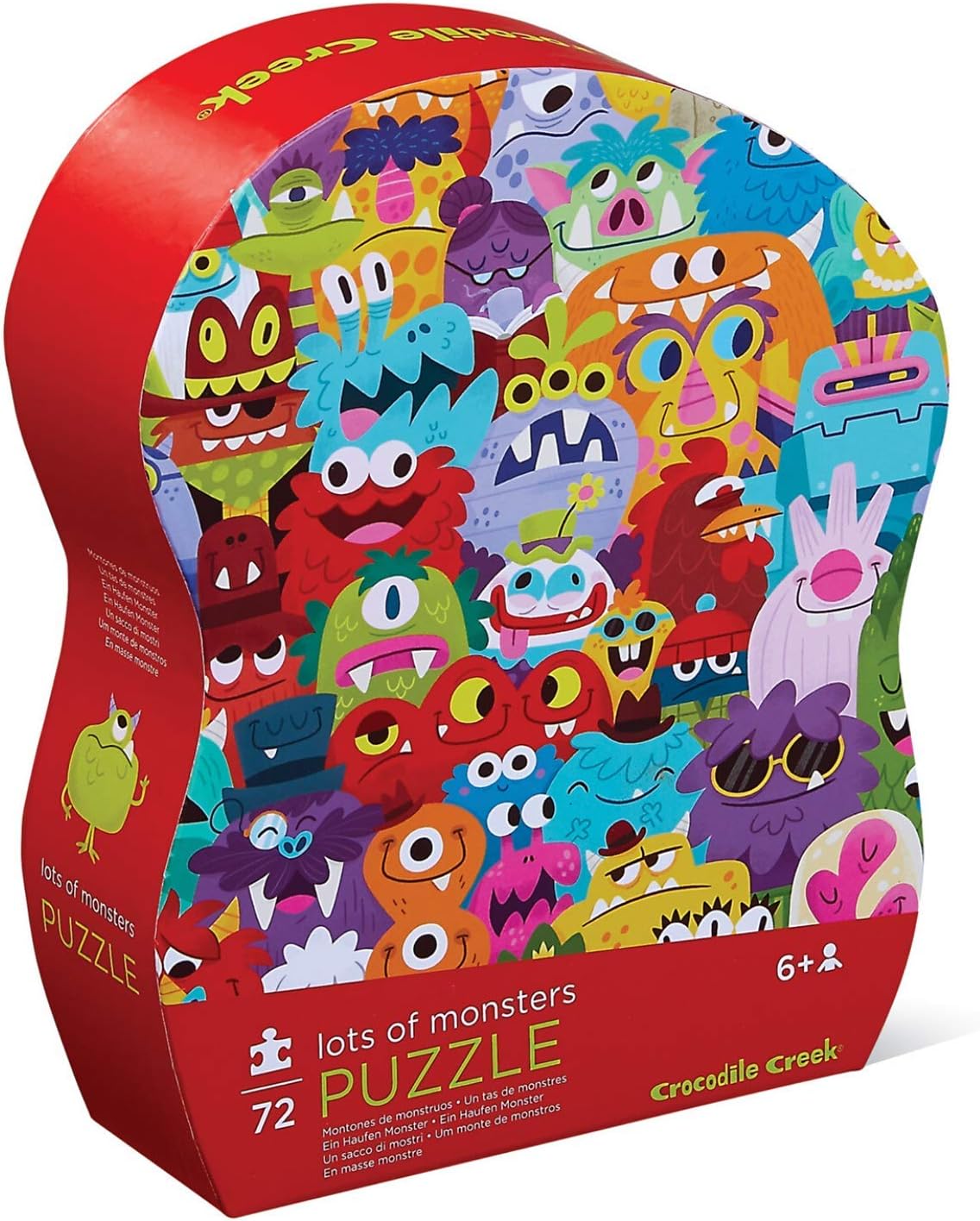 Crocodile Creek - Lots of Monsters - 72 Piece Jigsaw Puzzle for Ages 6 & Up