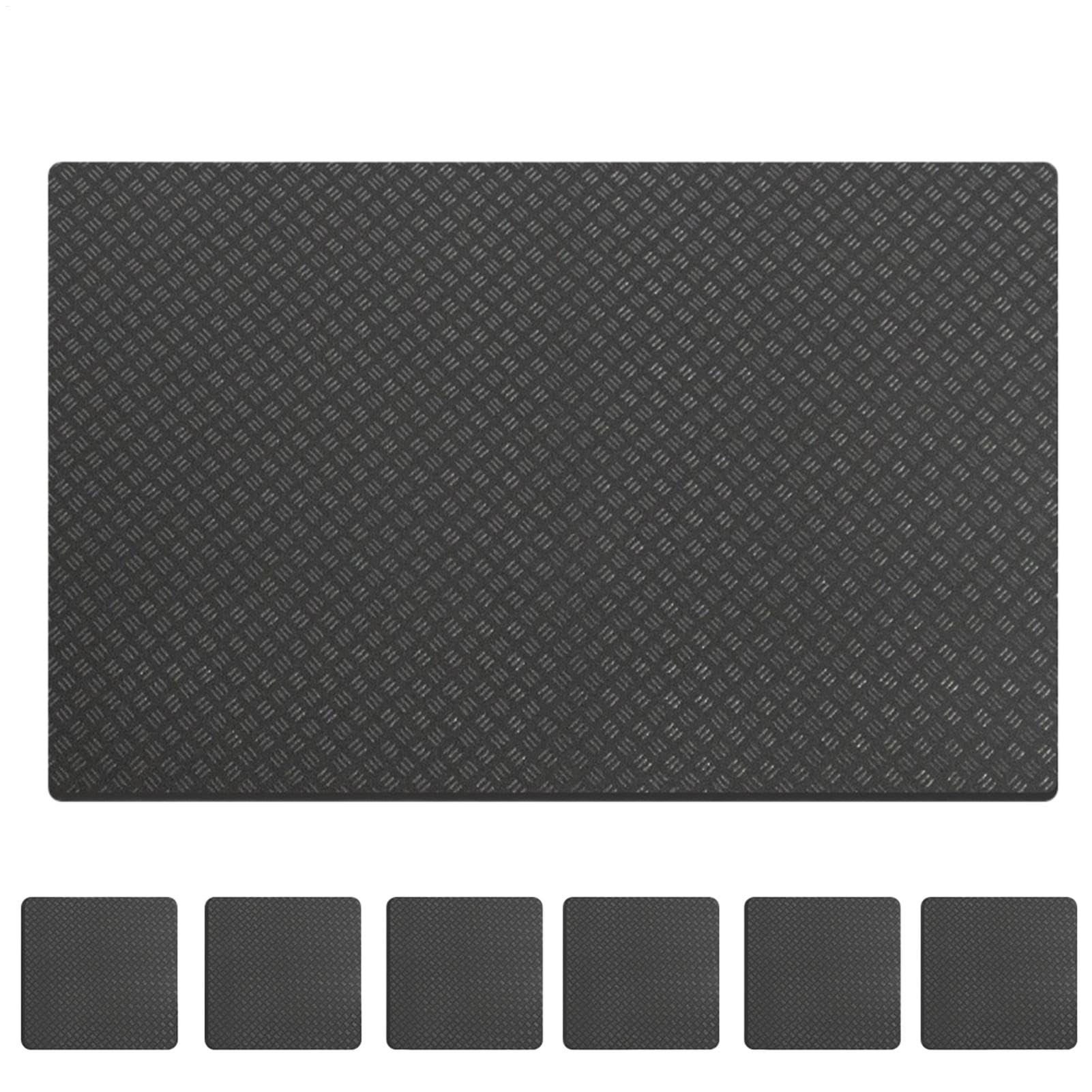 Protector de suelo de entrenamiento para alfombras de madera dura y elípticas