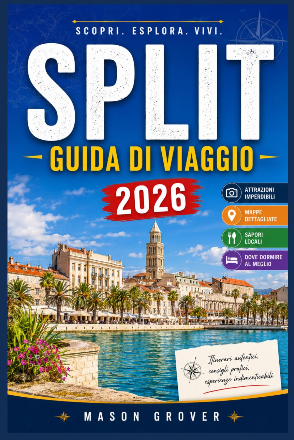 SPLIT GUIDA DI VIAGGIO 2026: Cucina mediterranea, architettura antica, avventure costiere e itinerari flessibili per scoprire la Croazia lontano dalle folle di turisti.