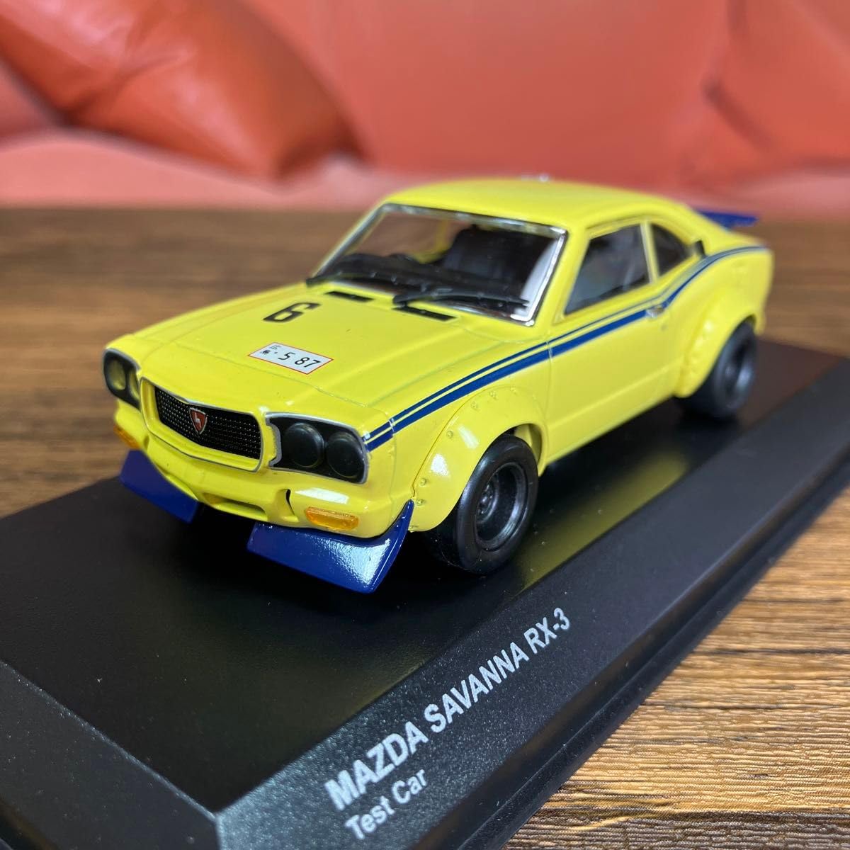 Amazon.co.jp 京商 1 43 マツダ サバンナ RX-3 レース仕様 テストカー