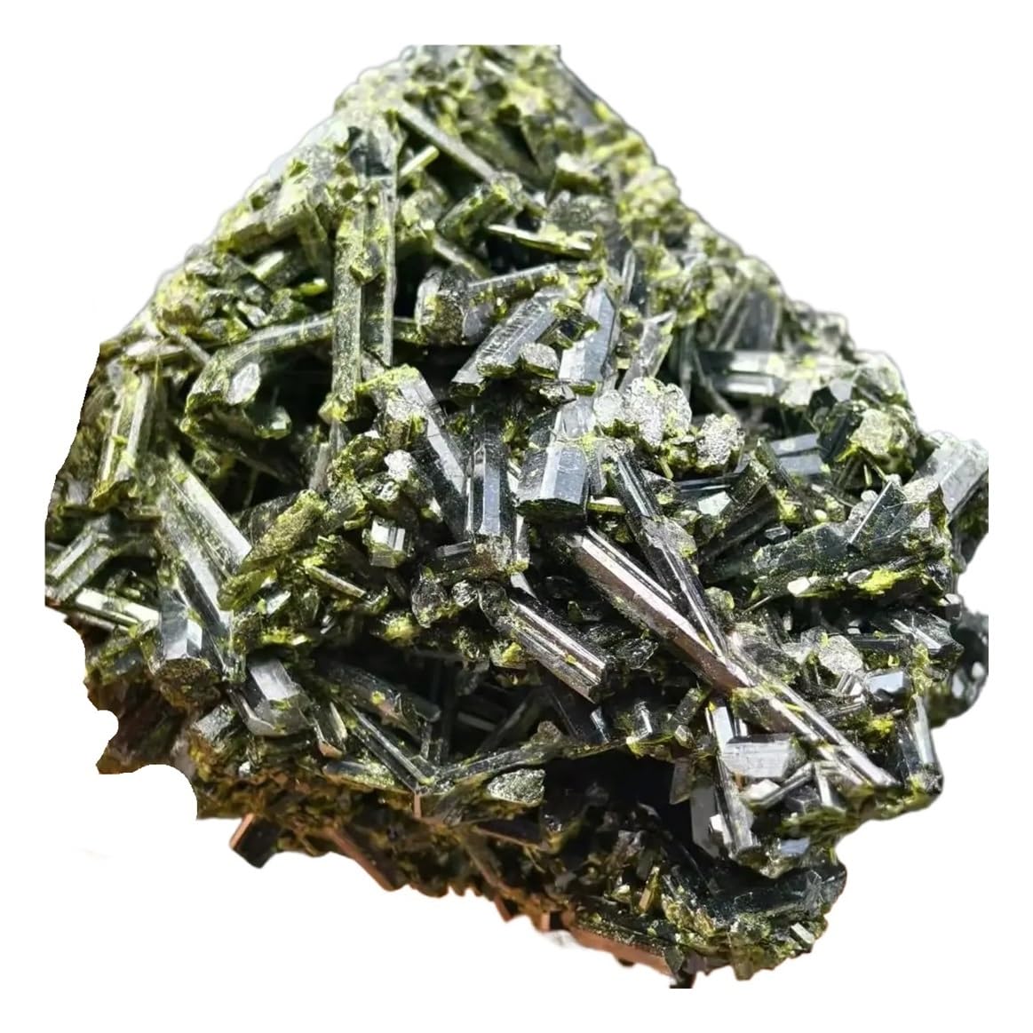 AARTERZZA 1 Piece of 500-600g Raw Stone Tourmaline Green, Raw Quartz