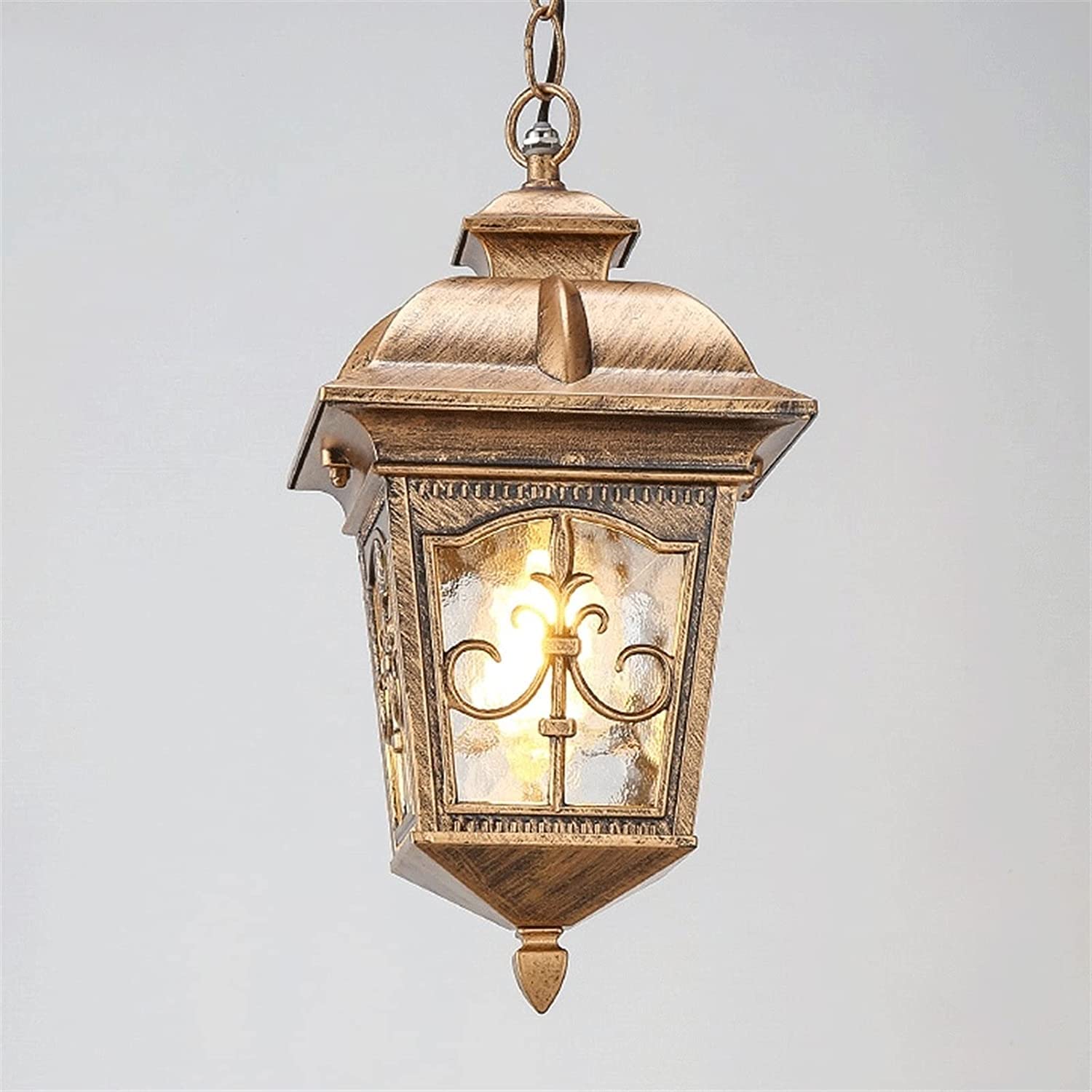Lustre réglable en hauteur au design nostalgique en aluminium durable