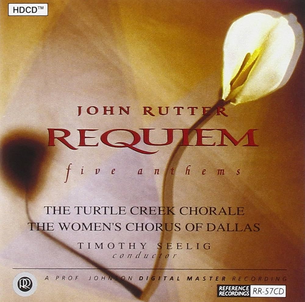 [未使用 / 未開封] ジョン・ラター 「レクイエム」 ティモシー・シーリング Turtle Creek Chorale, John Rutter, Timothy Seelig