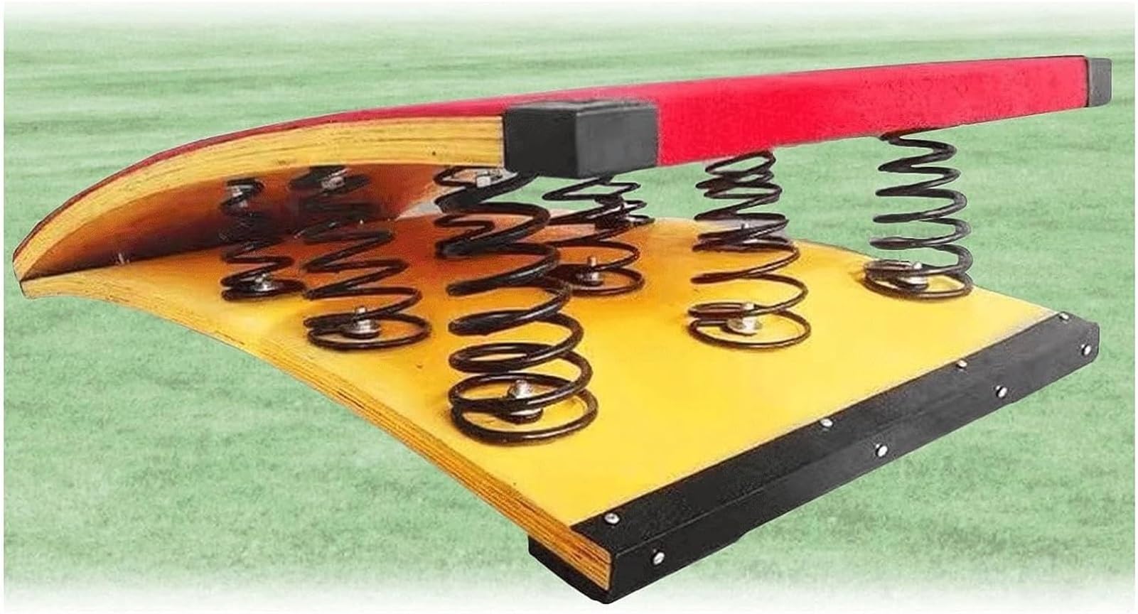 Tabla de Salto Curvada Profesional Resistente con Resorte, Tabla de Salto portátil de Madera, para Gimnasio en casa, Escuela