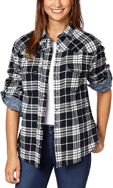 Jachs girlfriend flannel shirt bea Clearance