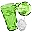 Reflo Smart Cup Bundle (Green 2-Pack) Baby-Led Weaning Montessori Cup for Toddlers Learning to Drink, Slow-Spill 360 Rim Flow-Control, BPA-Free, Made in USA, E-Guide via QR Code