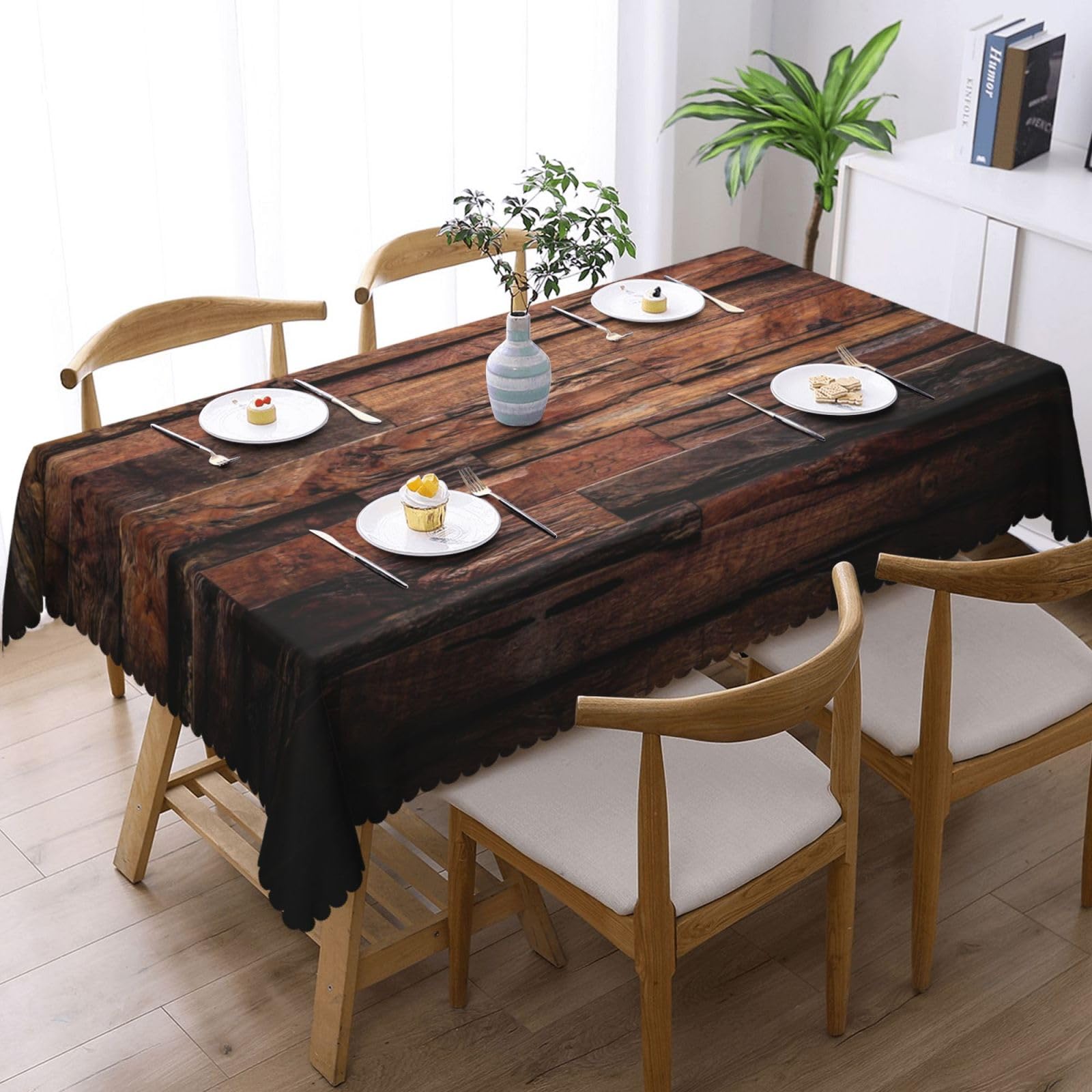 PETTI Artigiani Italiani - Tovaglia Pasqua Antimacchia Rettangolare Copritavolo Pasquale Cucina Disegno Dolly X18 Posti (140x360 cm) 100% Made in Italy