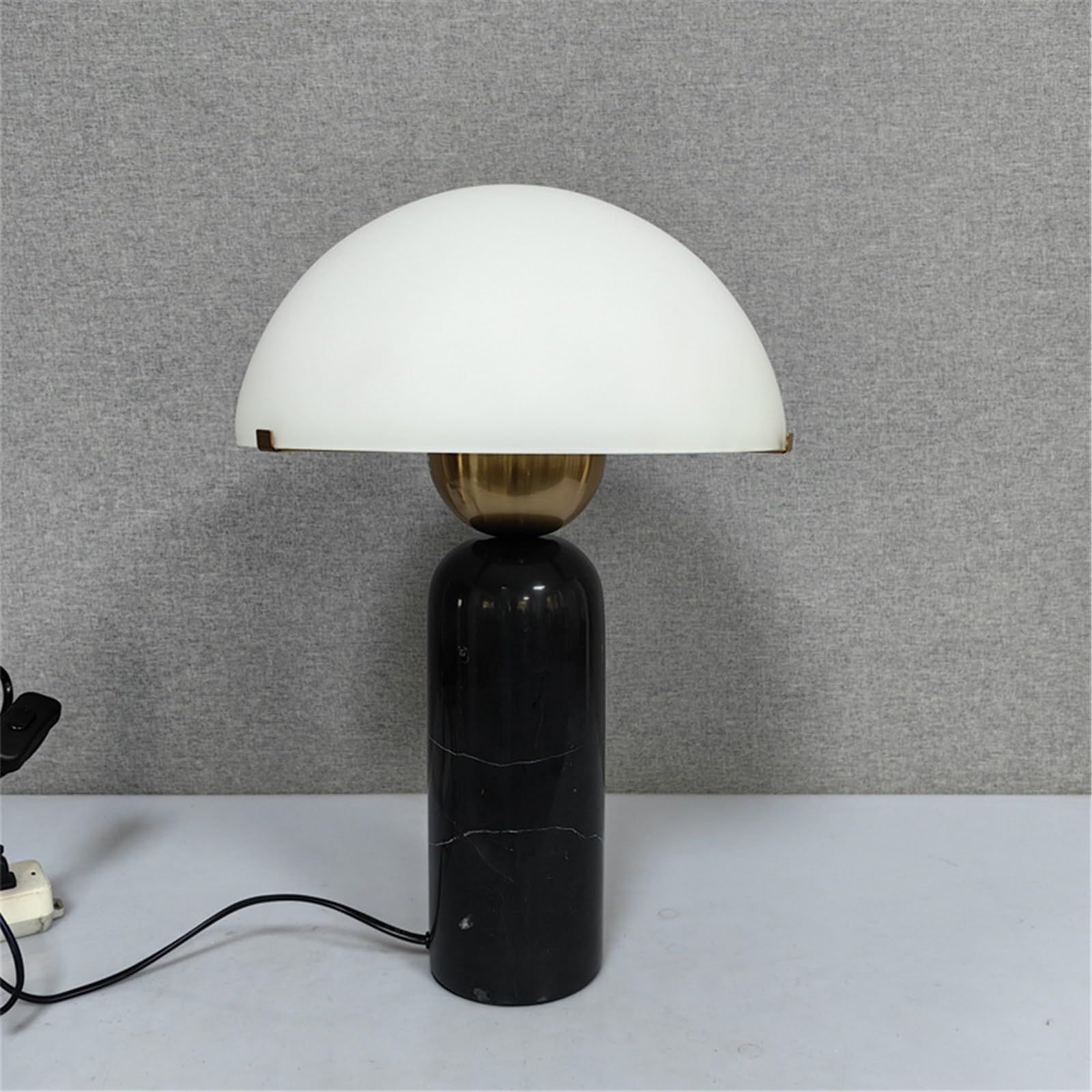 Lamps Tischlampe, Stein, Glas, Wohnzimmer, Bass, Büro, Nachttisch, Schlafzimmer, Dekoration Desk Lamp(Gelb)