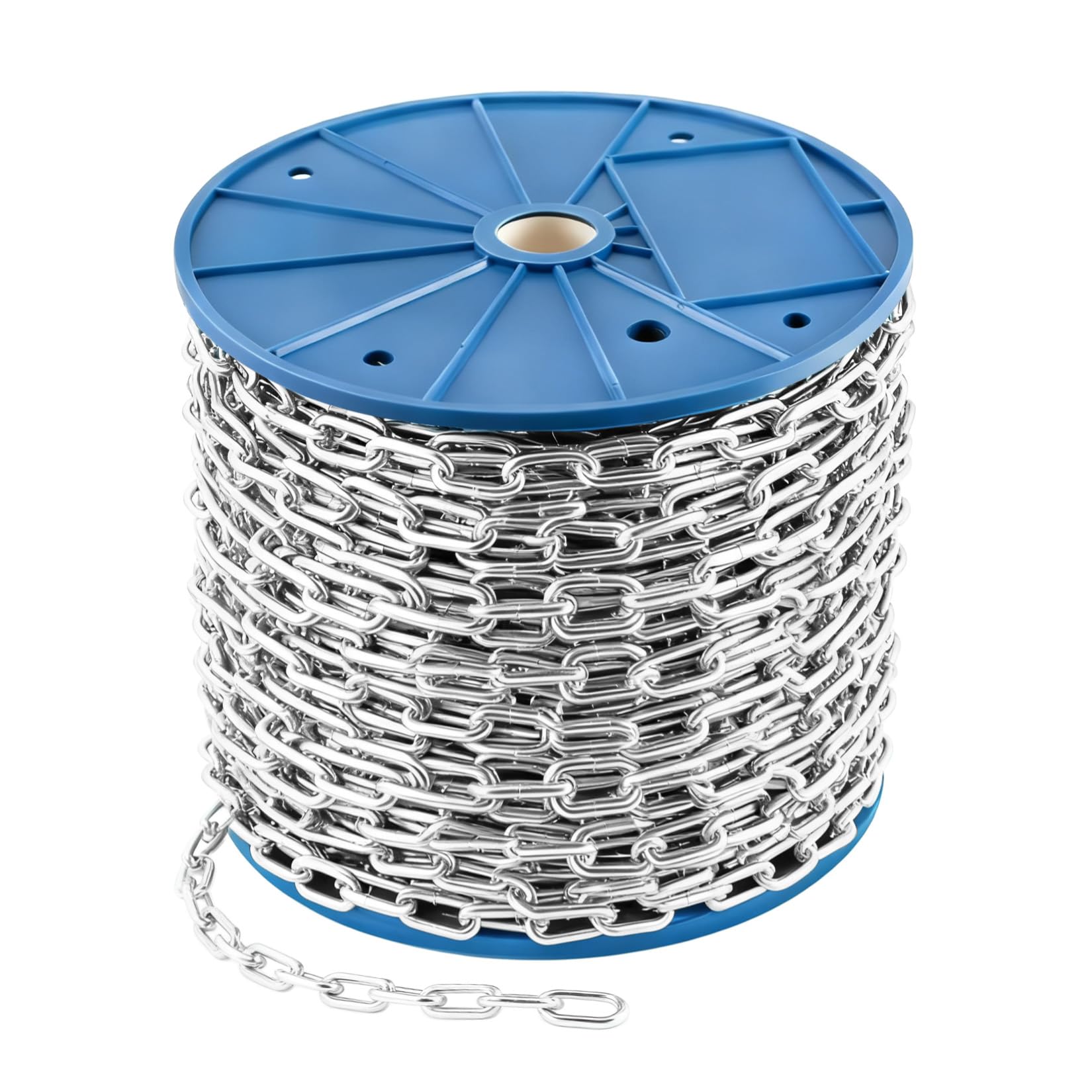 50ft 3mm Galvanized Iron Hanging Chain Roll - Metal Chains for Light Chain & Outdoor Use, Bird Feeders, Artworks, Flowerpots & DIY Home Projects — Amazon image 9