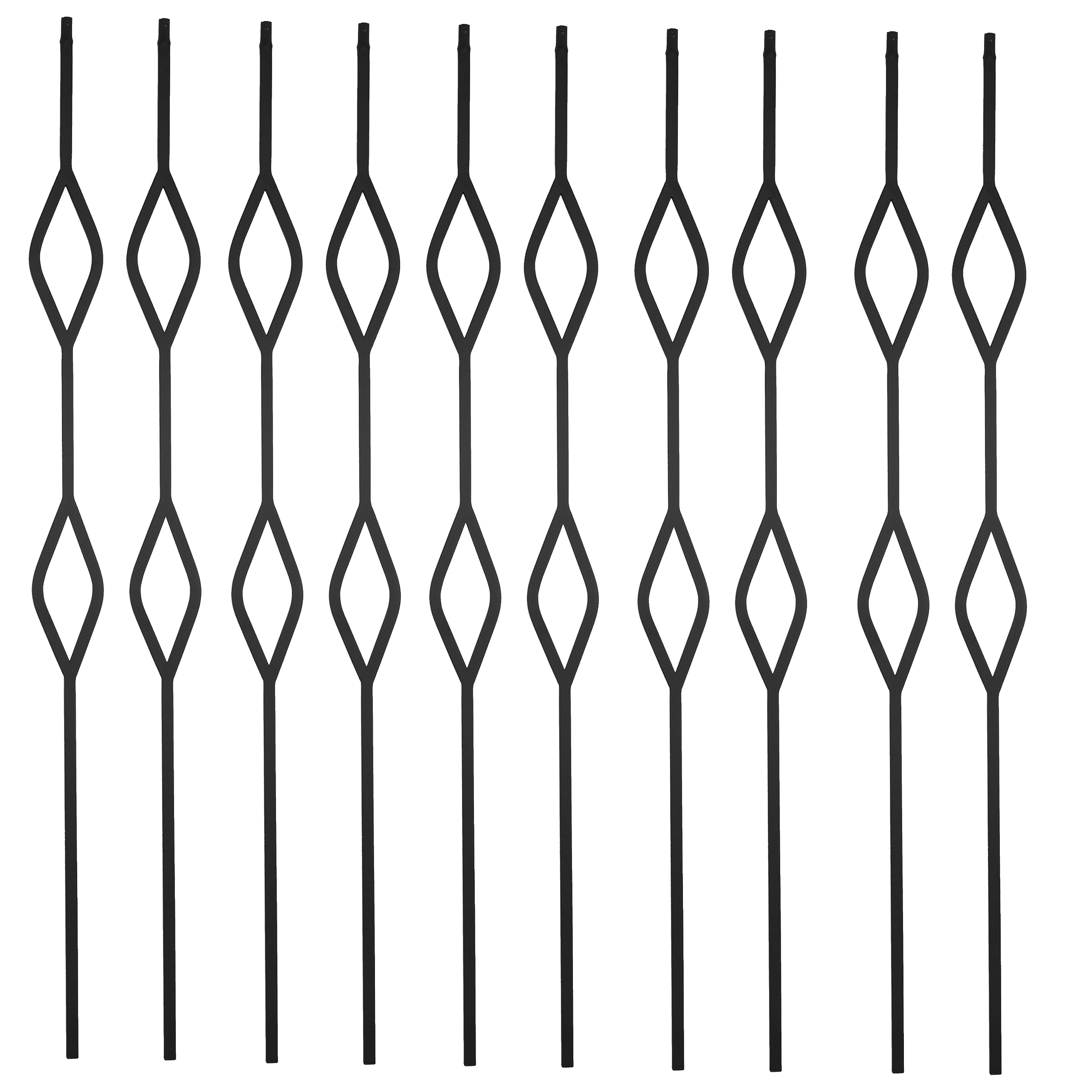 S06Wrought Iron Balusters Decorative Metal Balusters for Decks