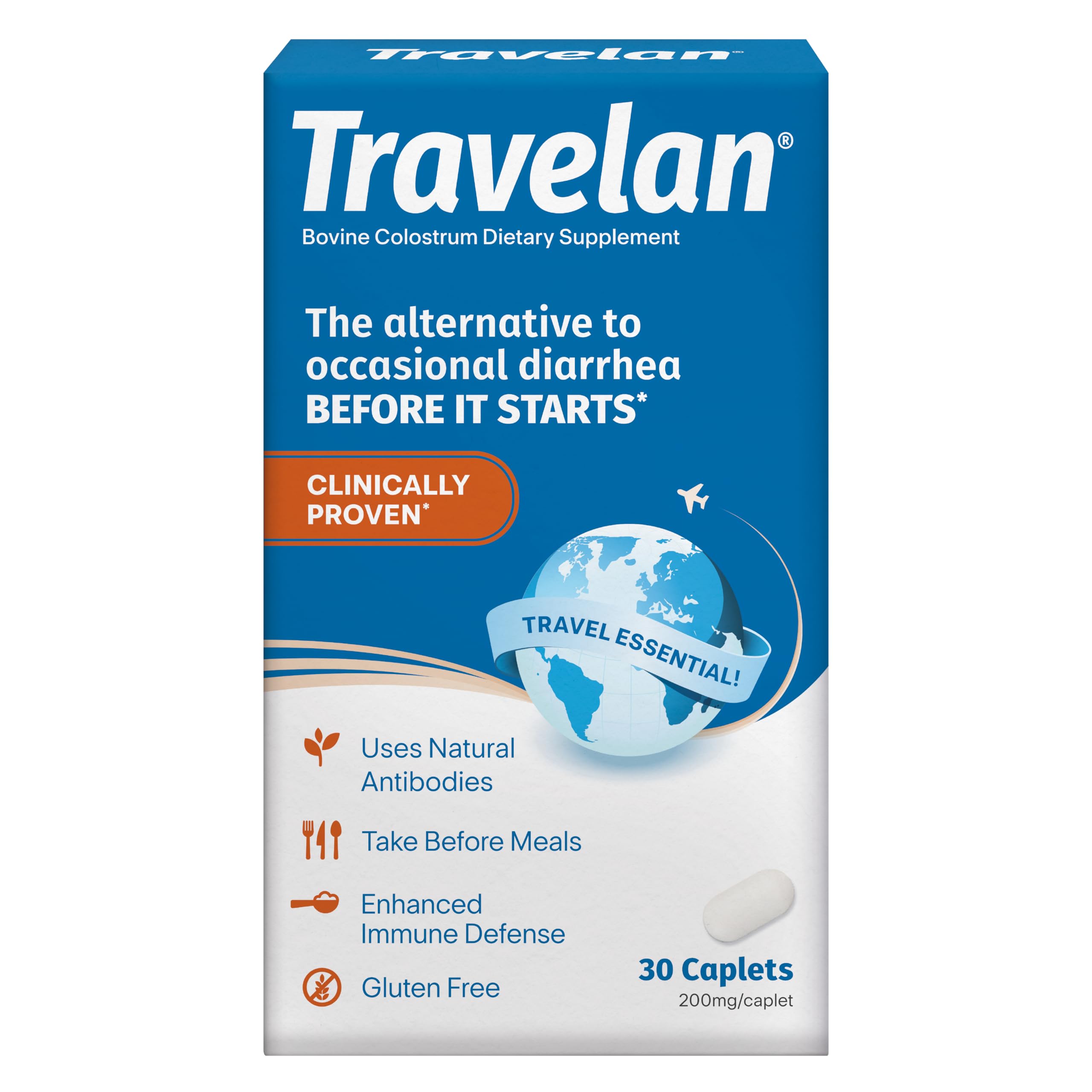 Anti Diarrhea Pills Help Prevent Traveler’s Diarrhea Before It Starts 30 Ct