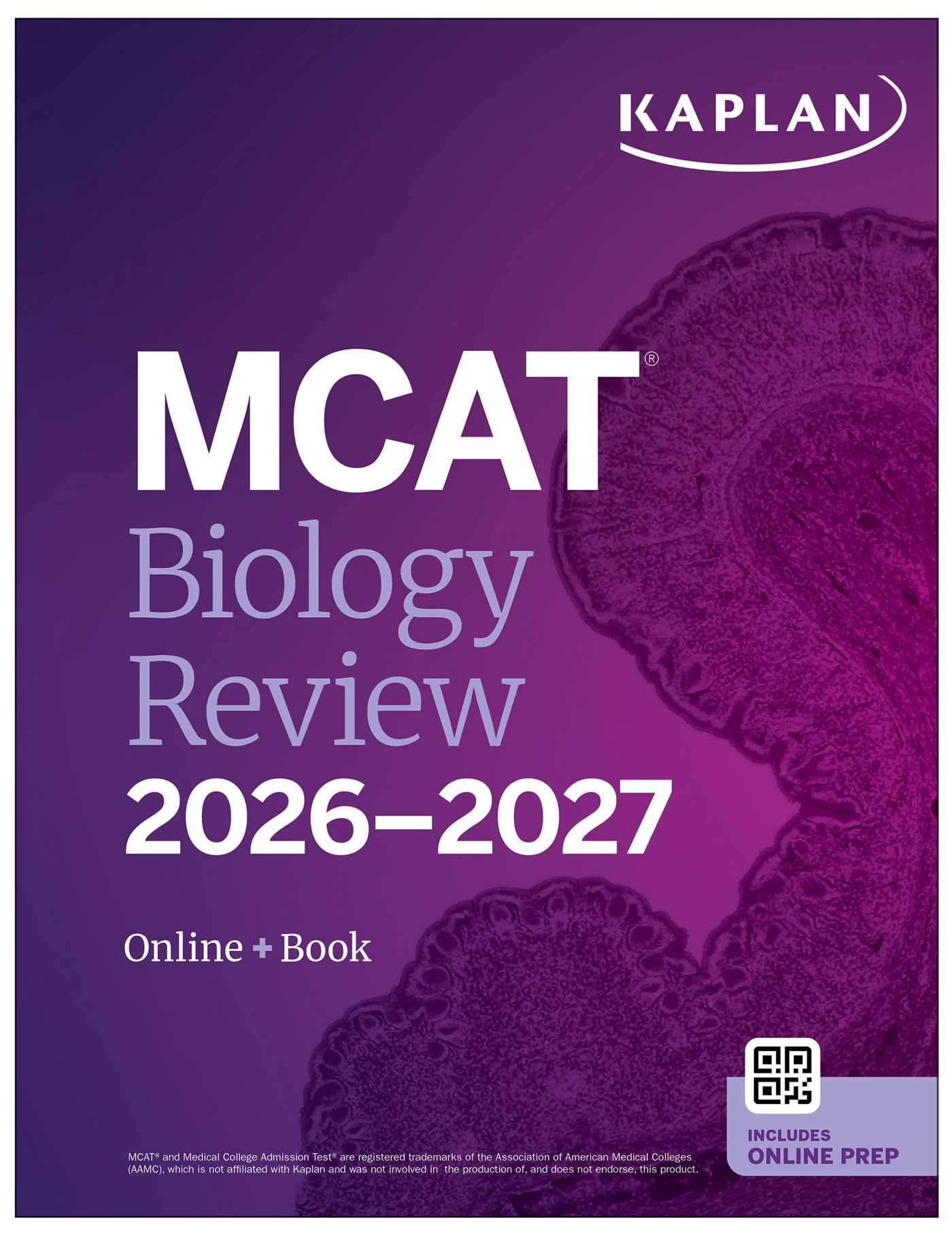 MCAT Biology Review 2026-2027: Online + Book (Kaplan Test Prep) (English Edition)