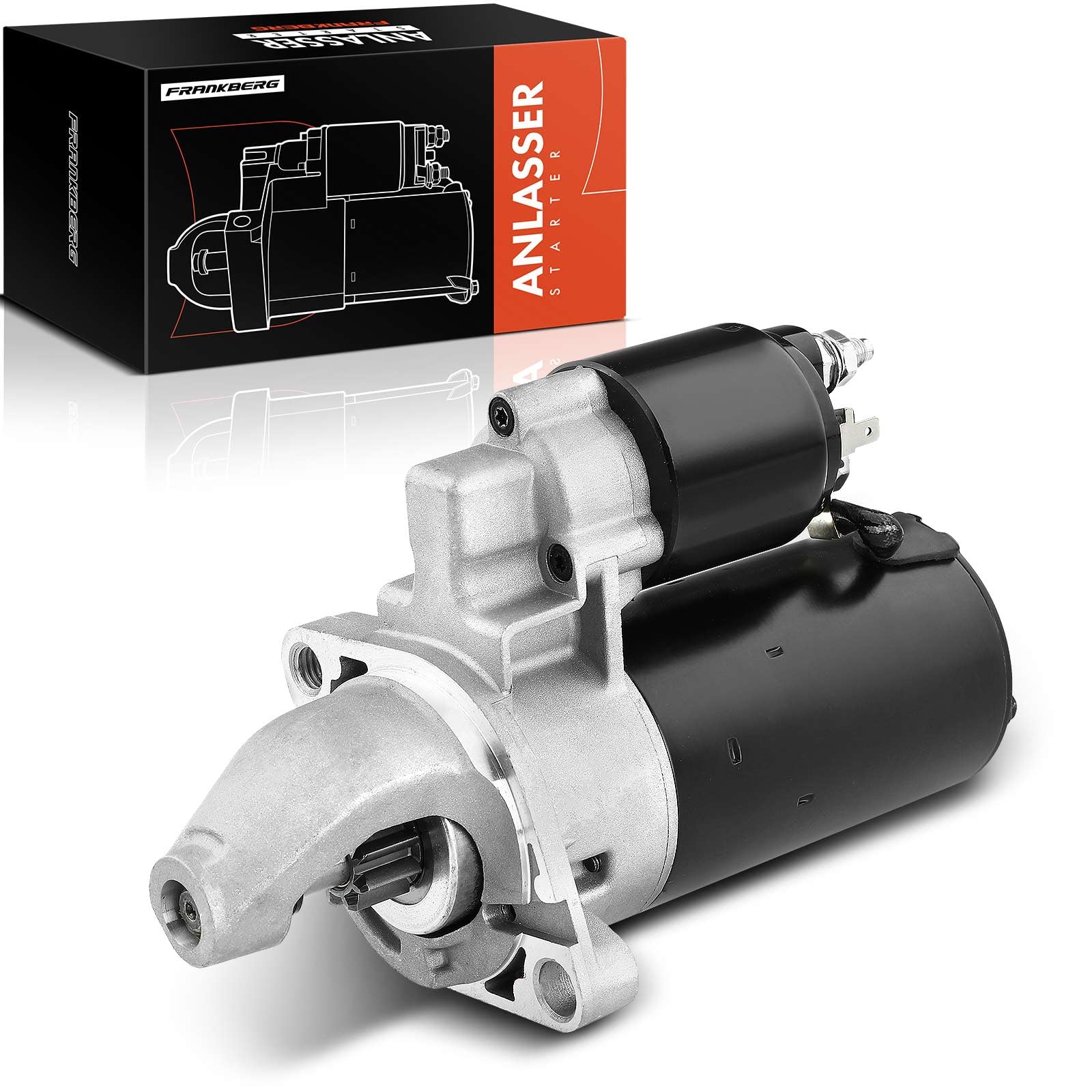 Frankberg Anlasser Starter 1, 4 KW 12 V 9 Zähnezahlahl 078911023, 17407N
