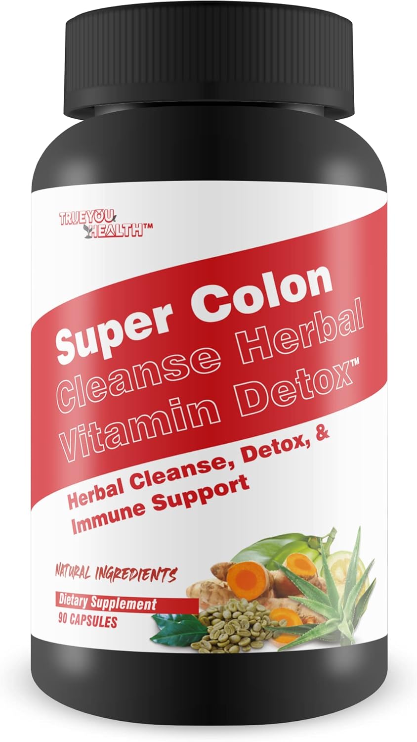 Super Colon Cleanse Herbal Vitamin Detox Herbal Cleanse