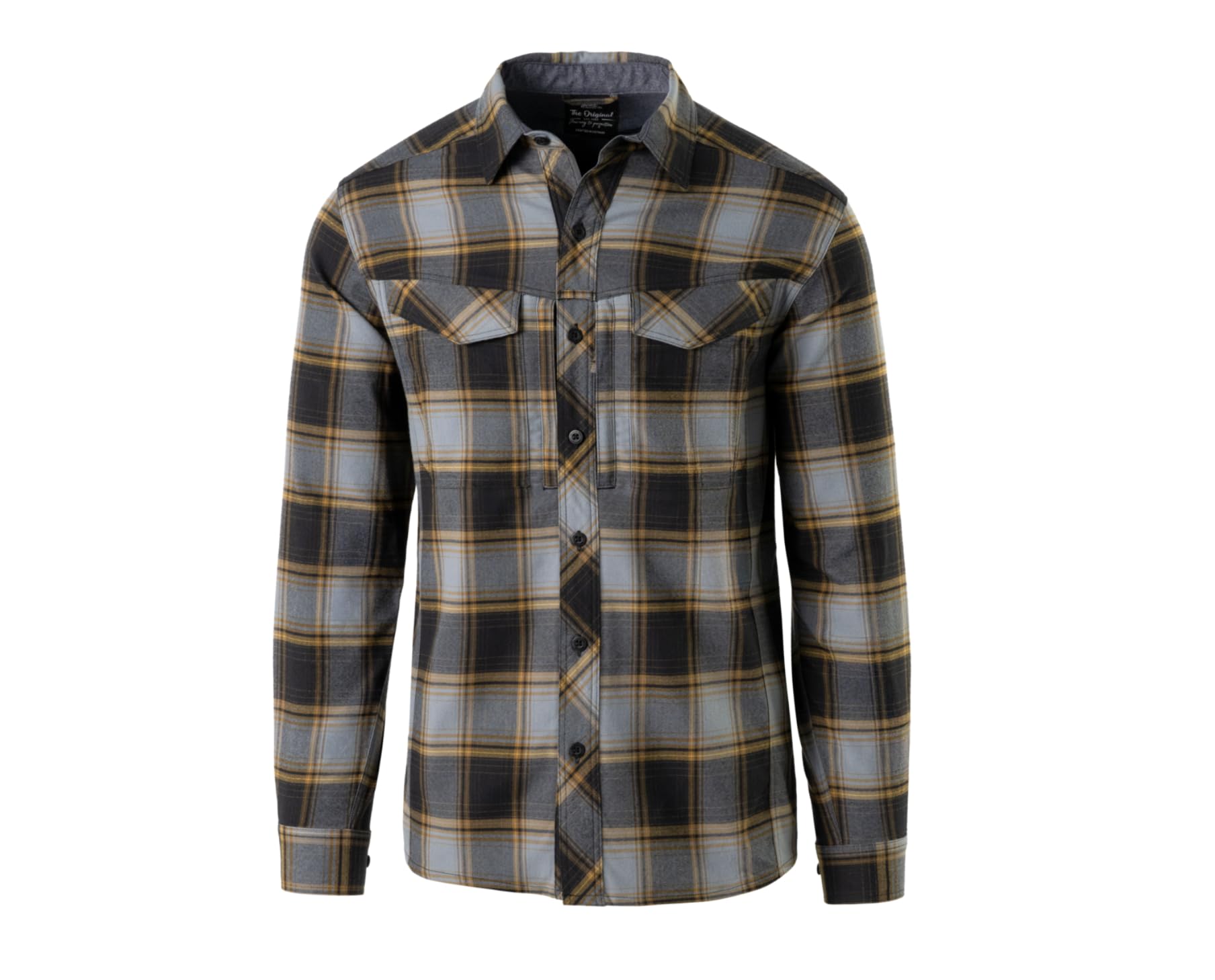 Helikon-Tex Defender Mk2 Shirt, Dark Ochre Plaid, Medium