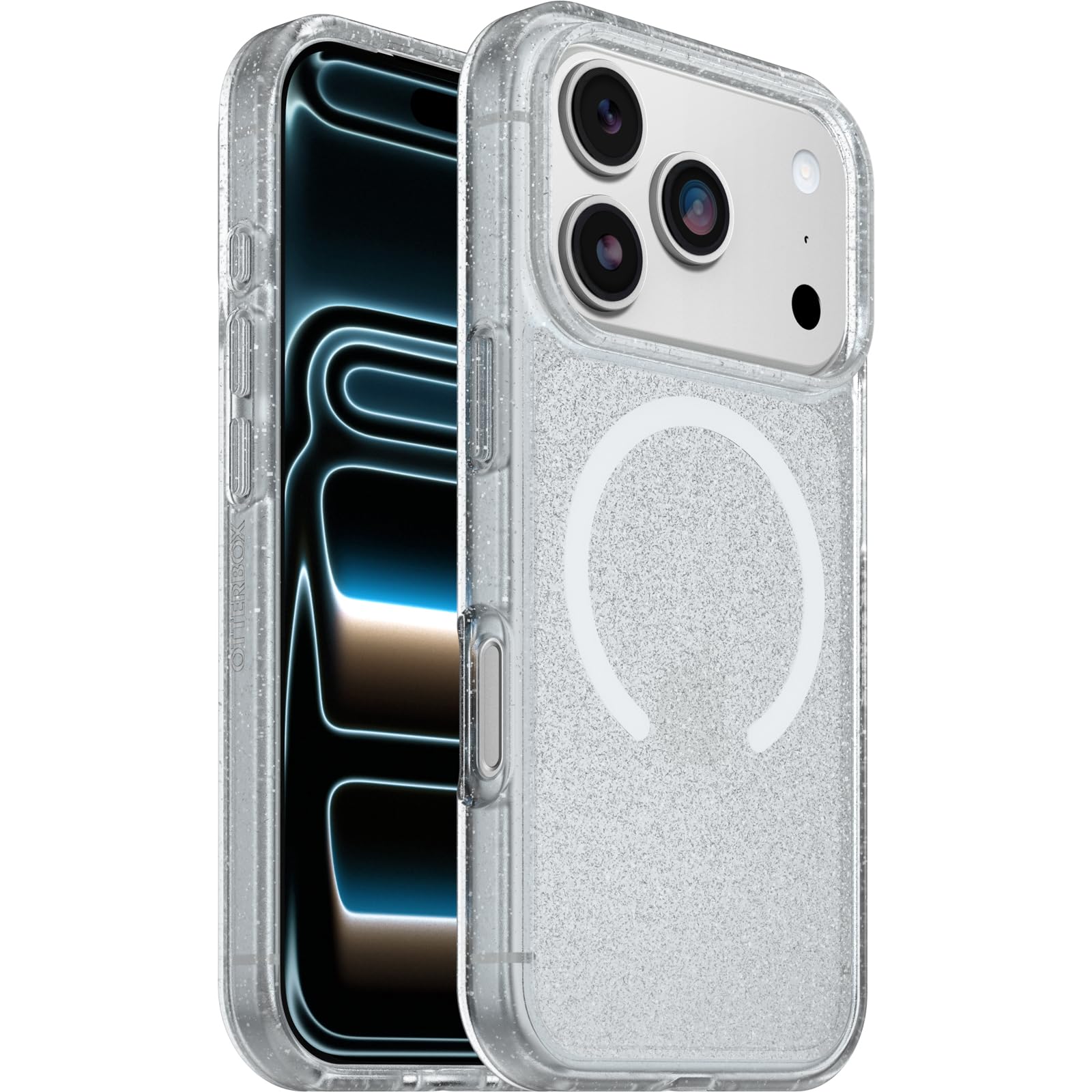 OtterBox React Series MagSafe Case for iPhone 17 Pro, Shockproof, Drop proof, Ultra-Slim, Protective Thin Case, Tested to Military Standard, Stardust