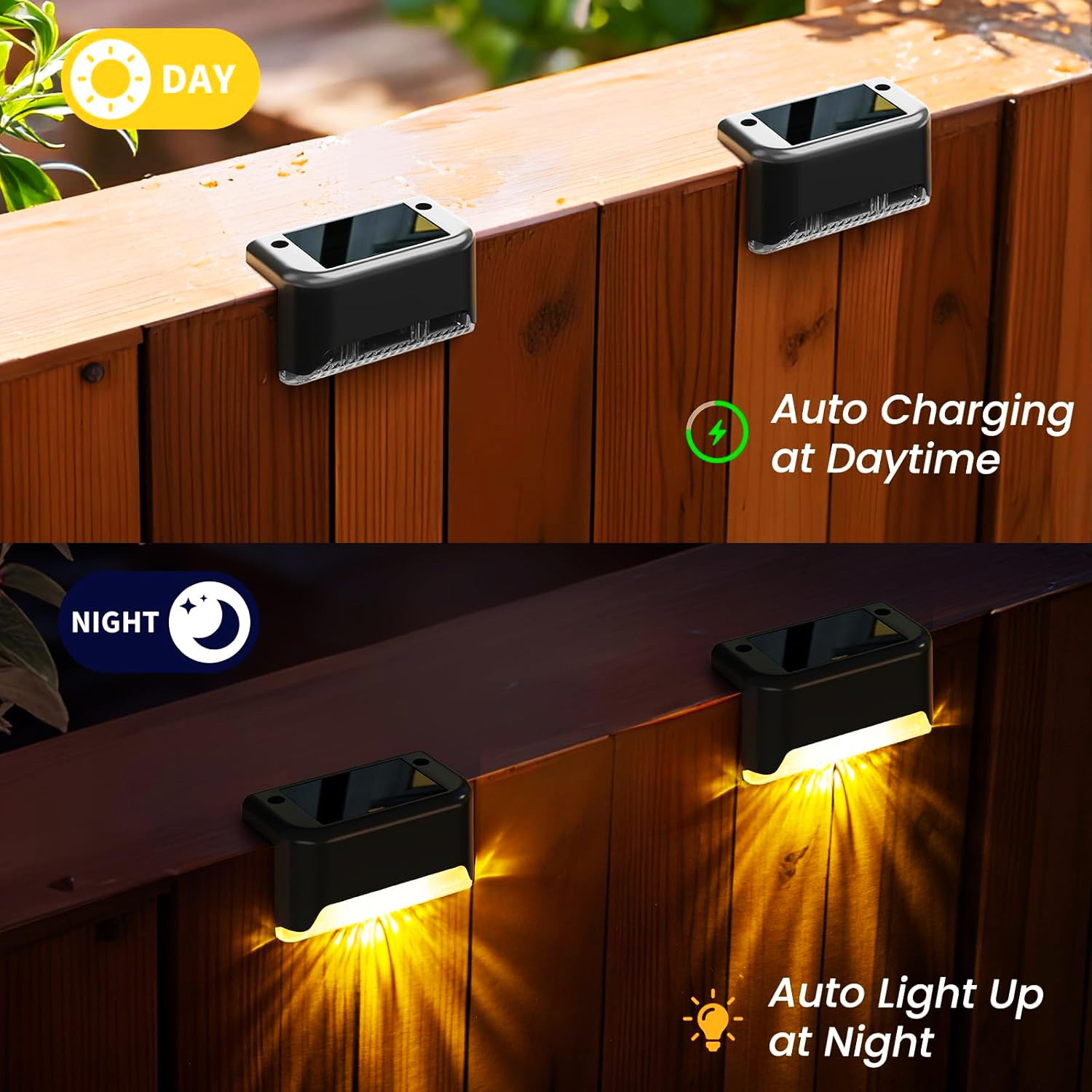 Outdoor Solar Lights - Waterproof Deck & Garden -2