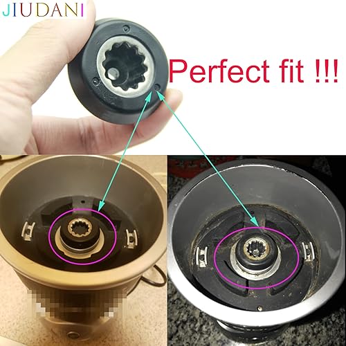 Miniatura 4 de Kit de enchufe de repuesto para licuadora, compatible con Nutri Blender RX 1700W (1 unidad)