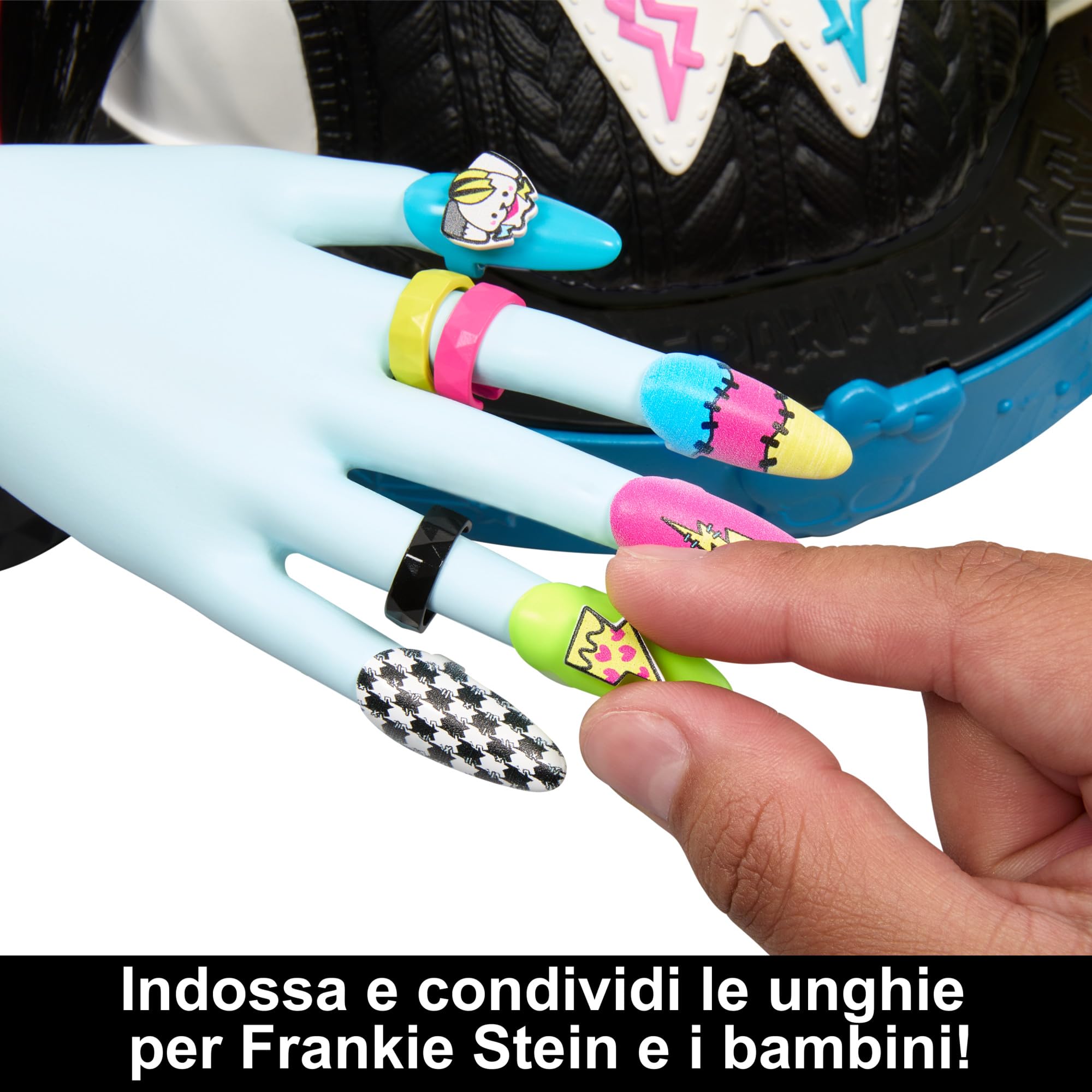 Monster High Bambola MH Frankie Styling Head